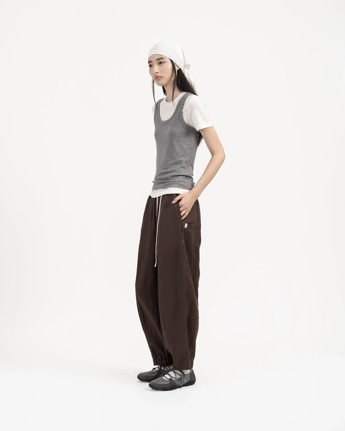 GRAYE | Journeyman Linen Pants | Brown