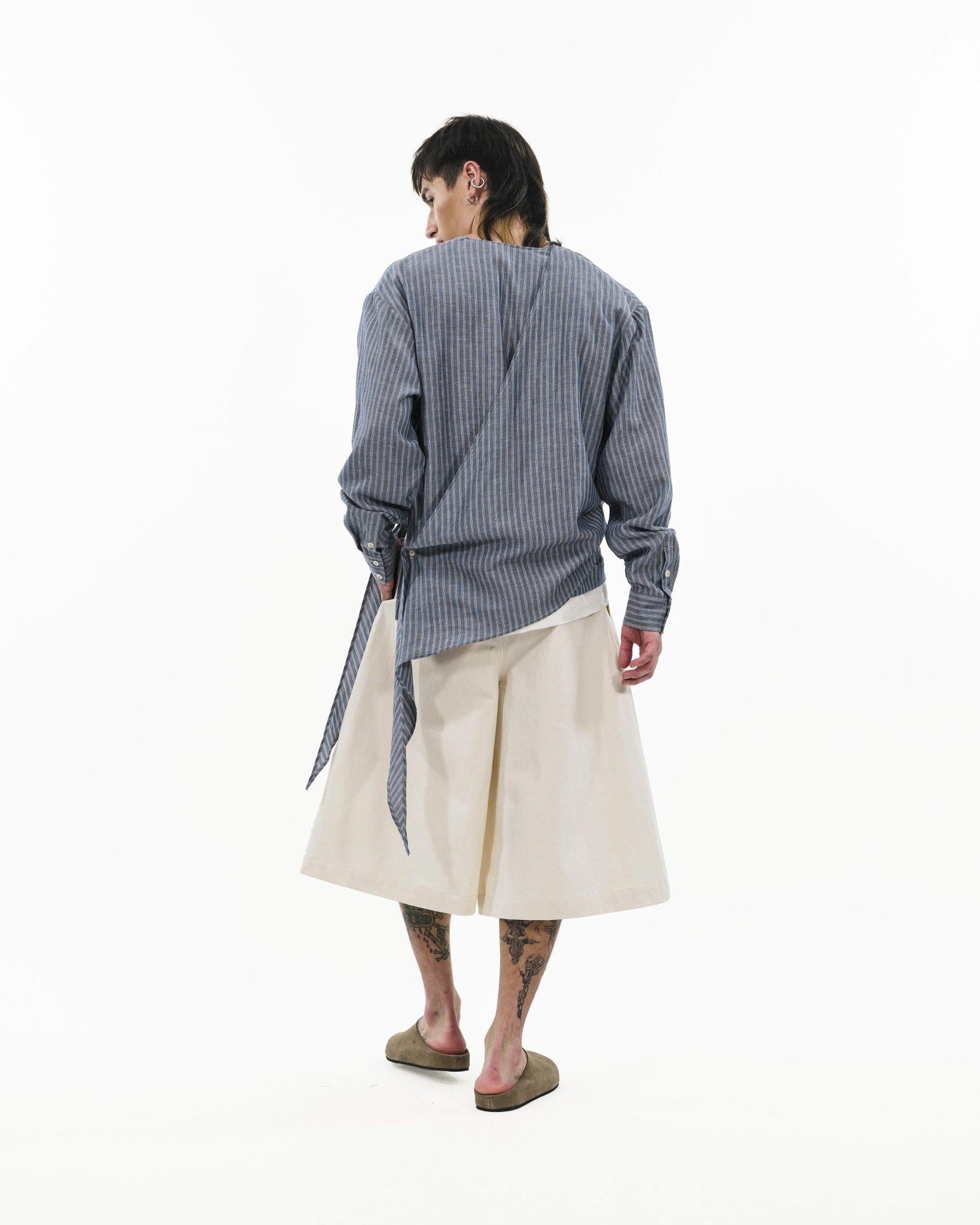 GRAYE | Asymmetrical Wrap Shirt