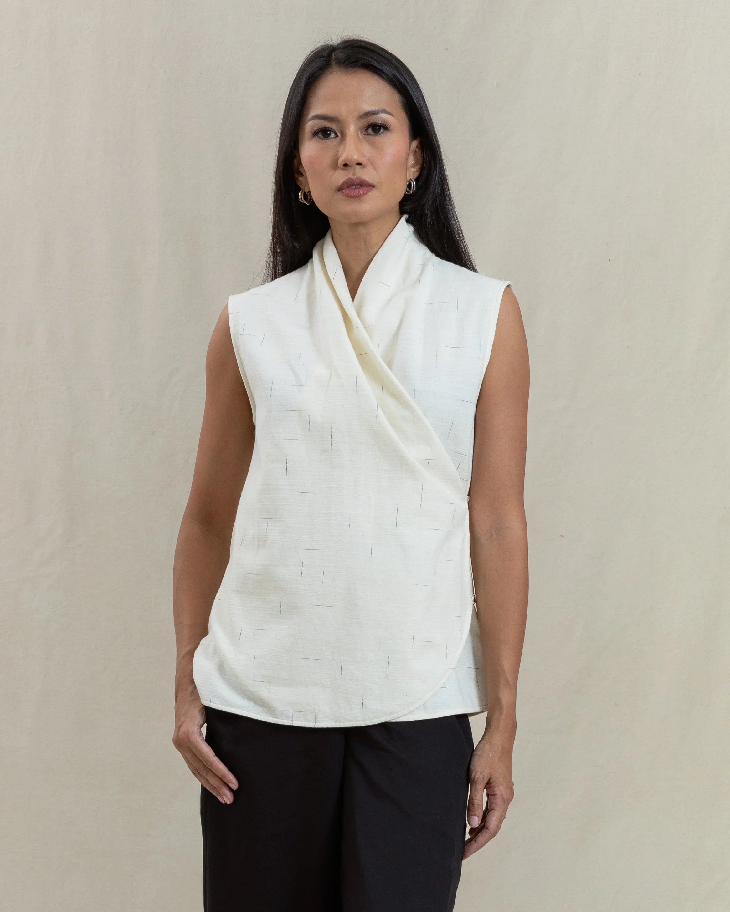 SUKKHA CITTA | PAGI - Classic Wrap Top