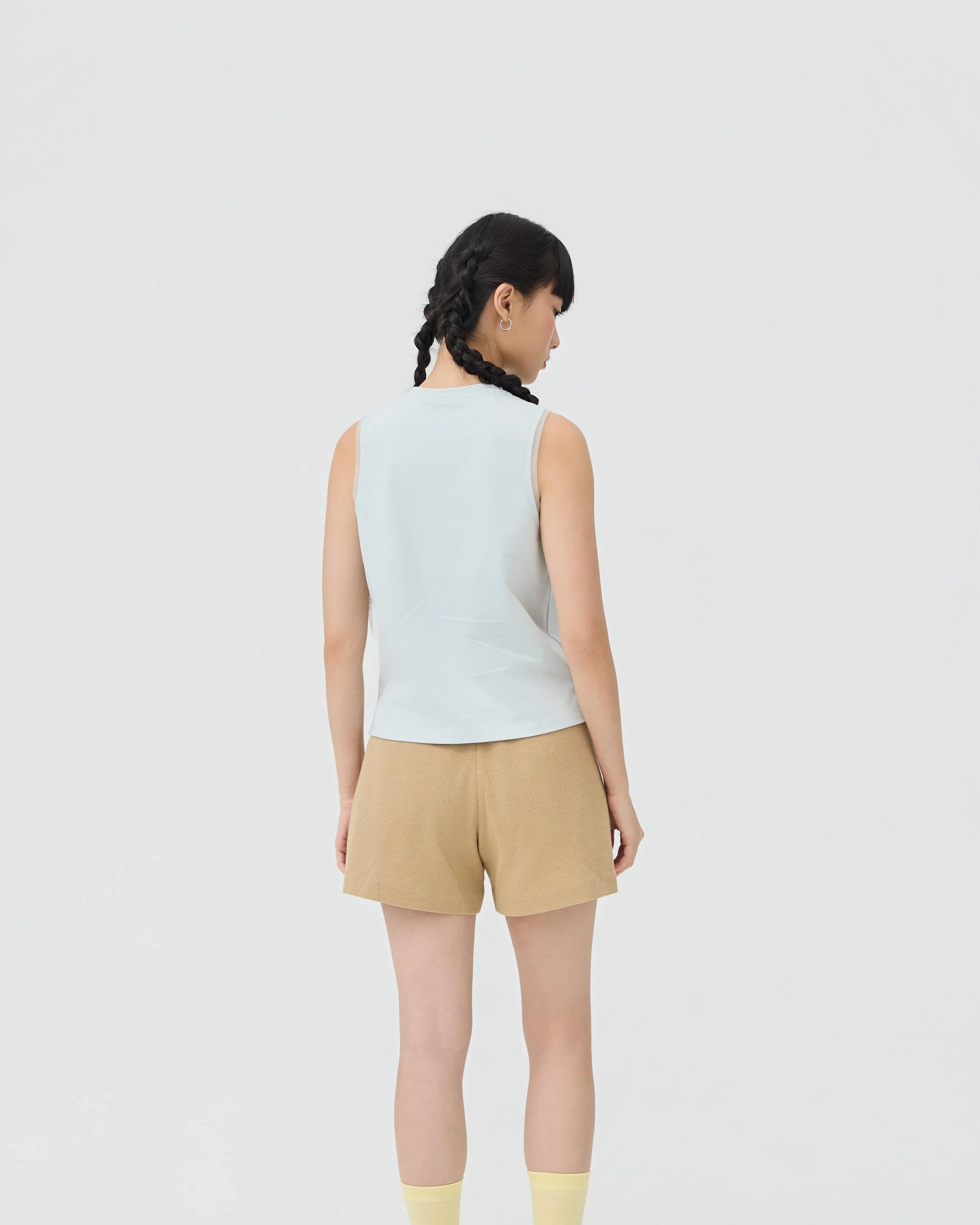 3EIGHTH | Kumo Muscle Tank | Stone Blue