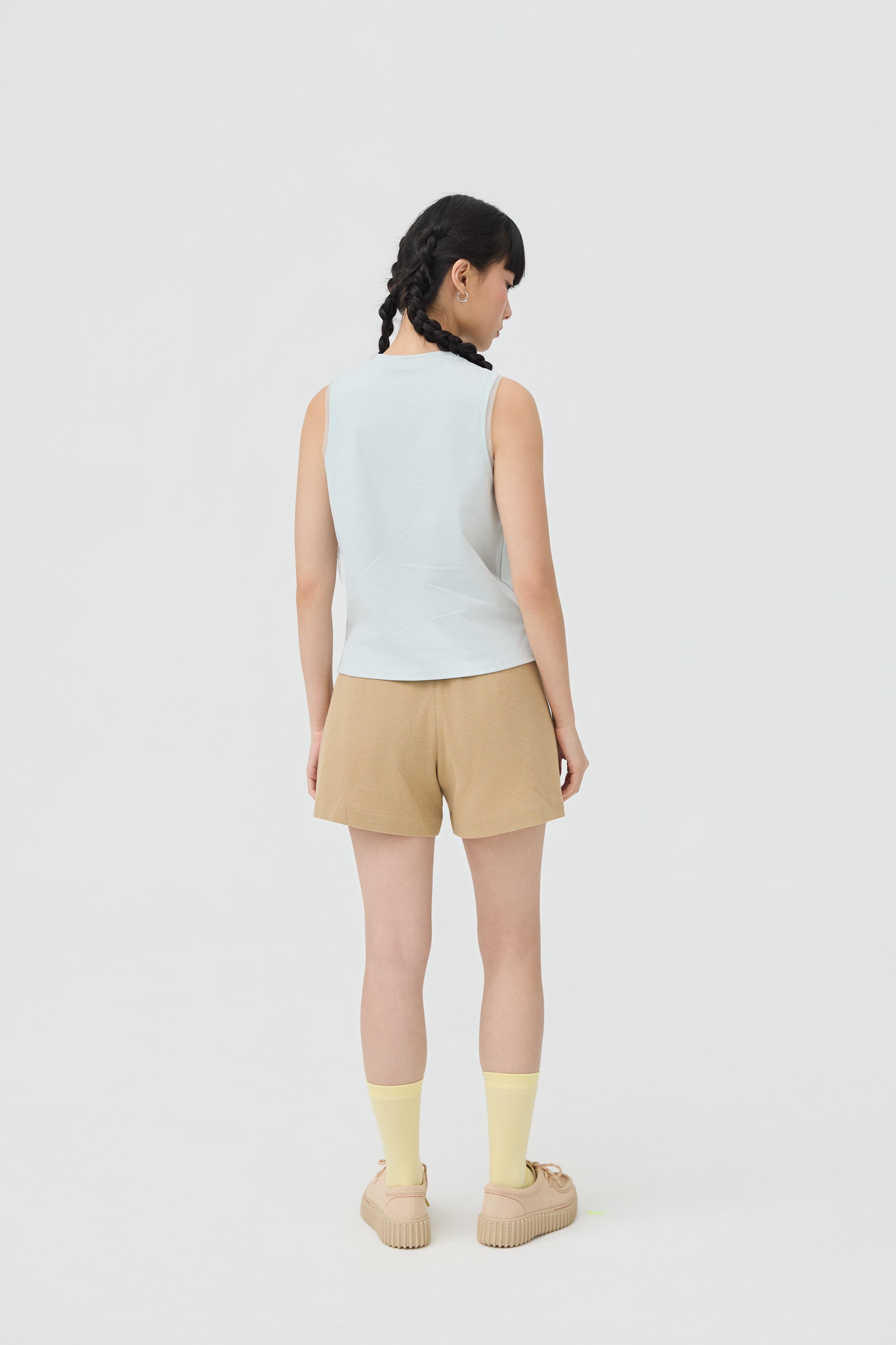 3EIGHTH | Kumo Muscle Tank | Stone Blue