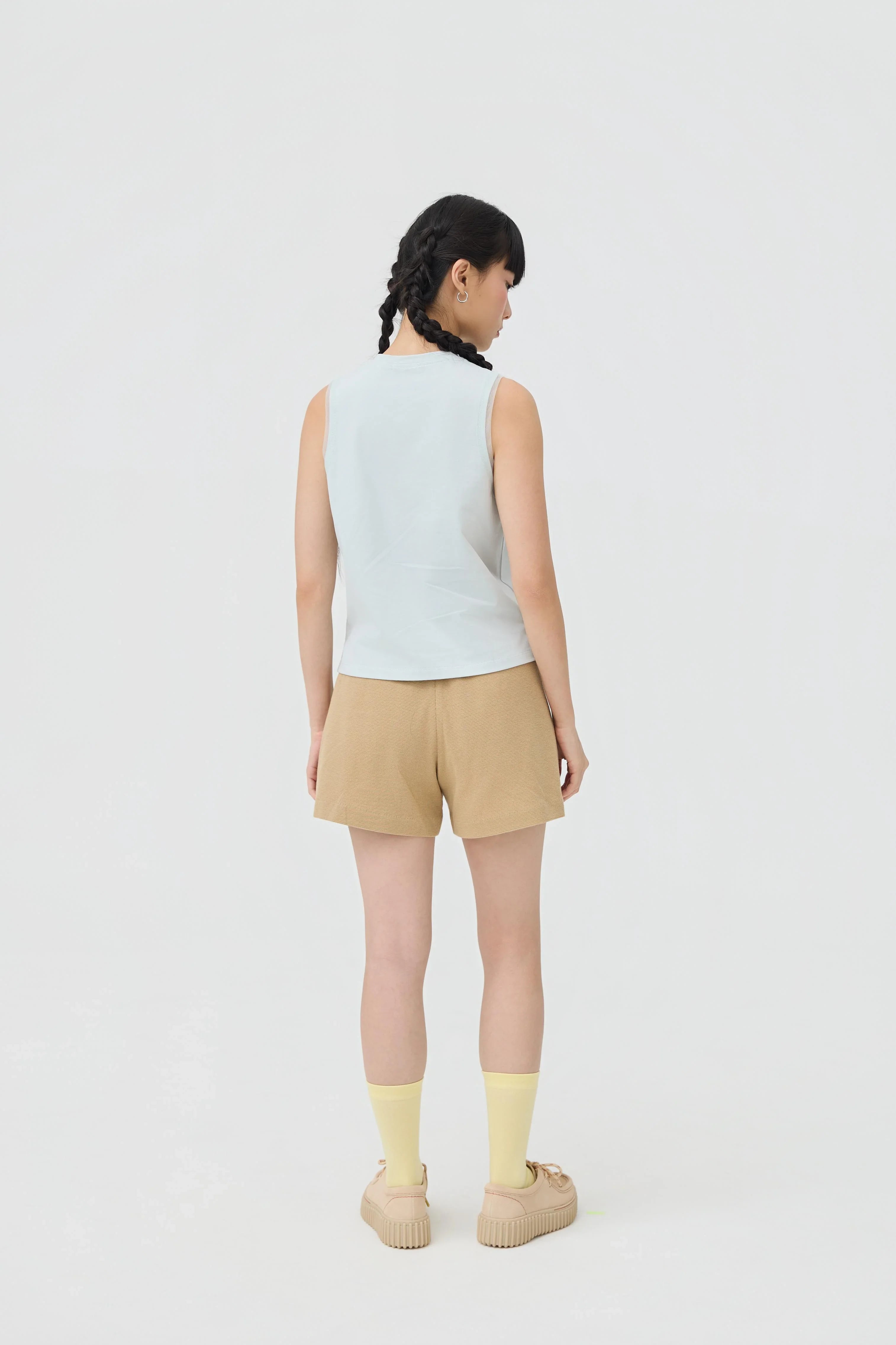 3EIGHTH | Kumo Muscle Tank | Stone Blue