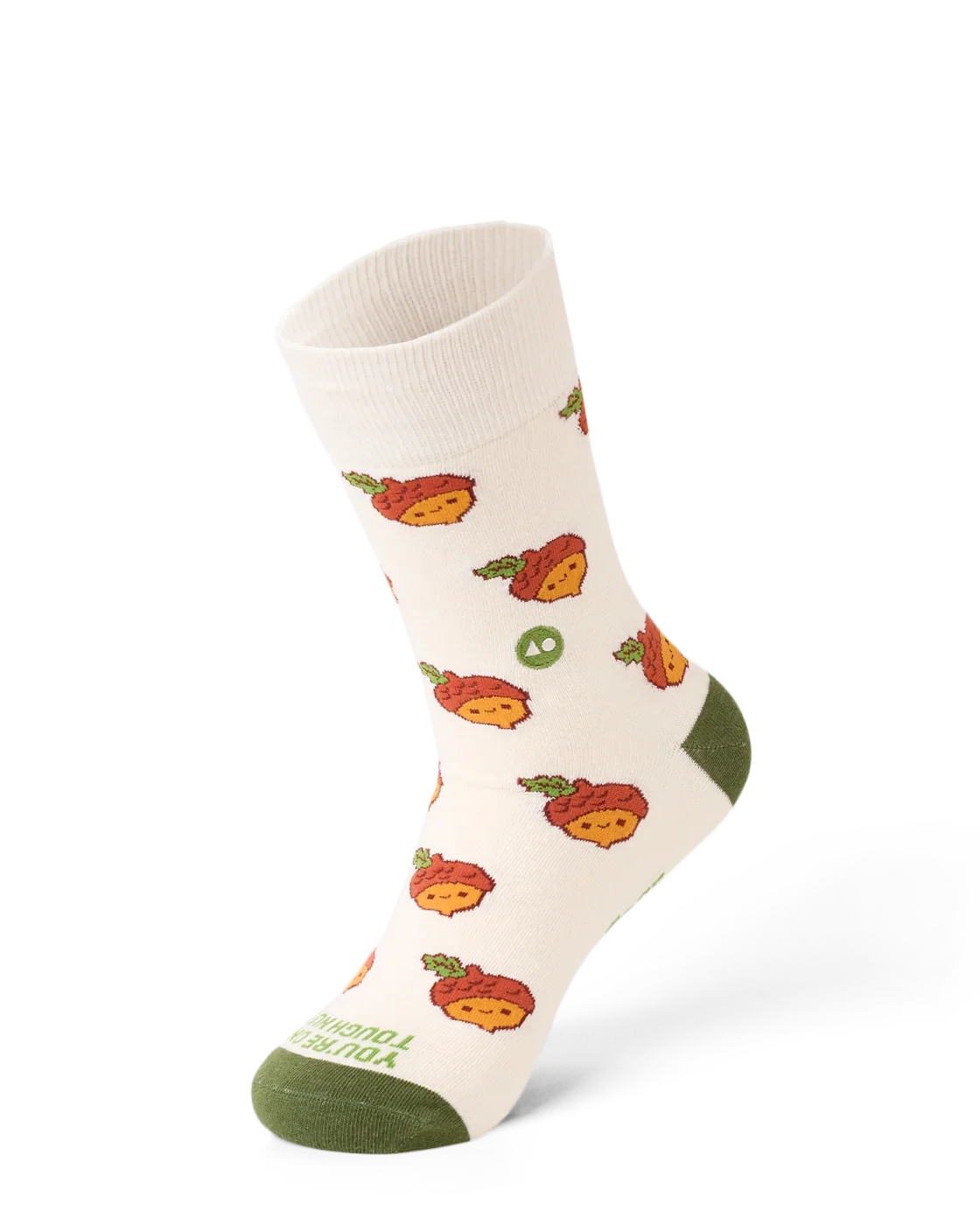 TALKING TOES | Tough Acorn Sock | Cream