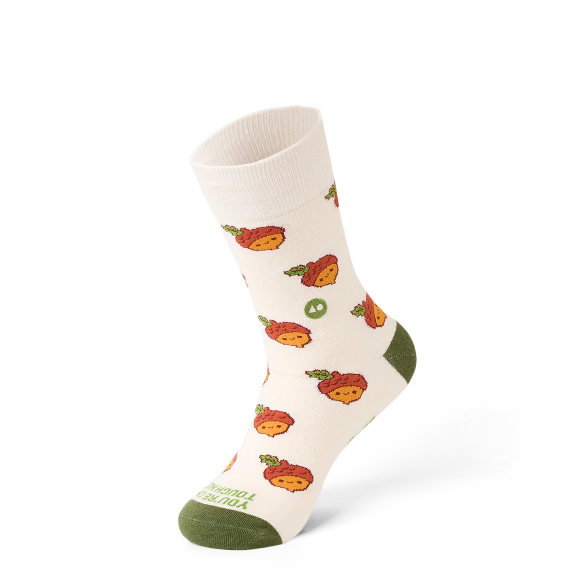 TALKING TOES | Tough Acorn Sock | Cream