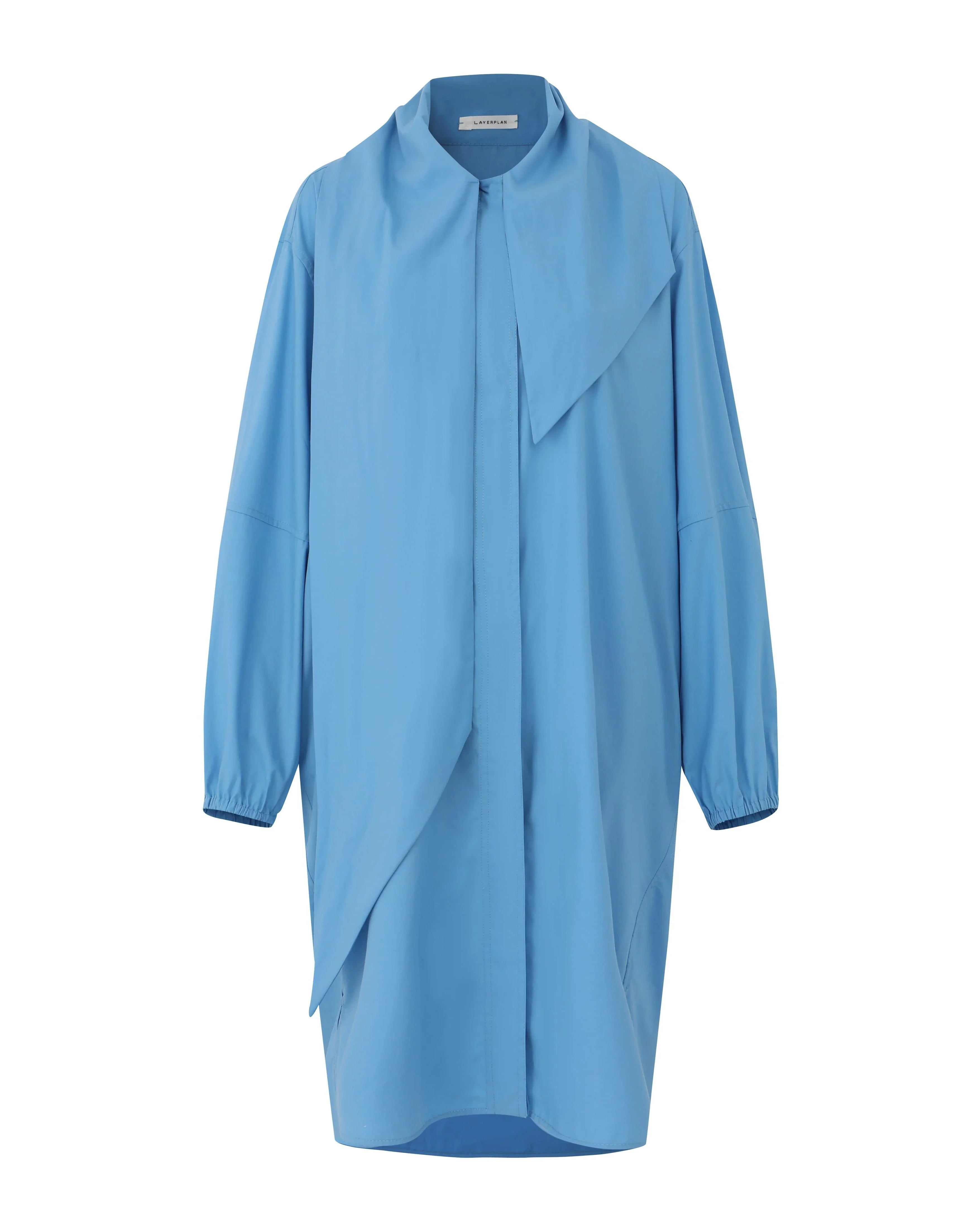 LAYERPLAN | Marina Scarf Collar Shirt Dress