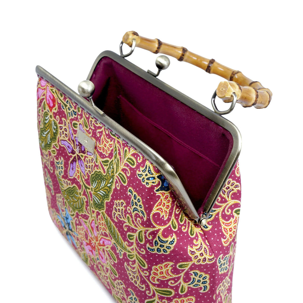 COCOONESE | Bamboo Top Handle Bag - Orchid (RD)