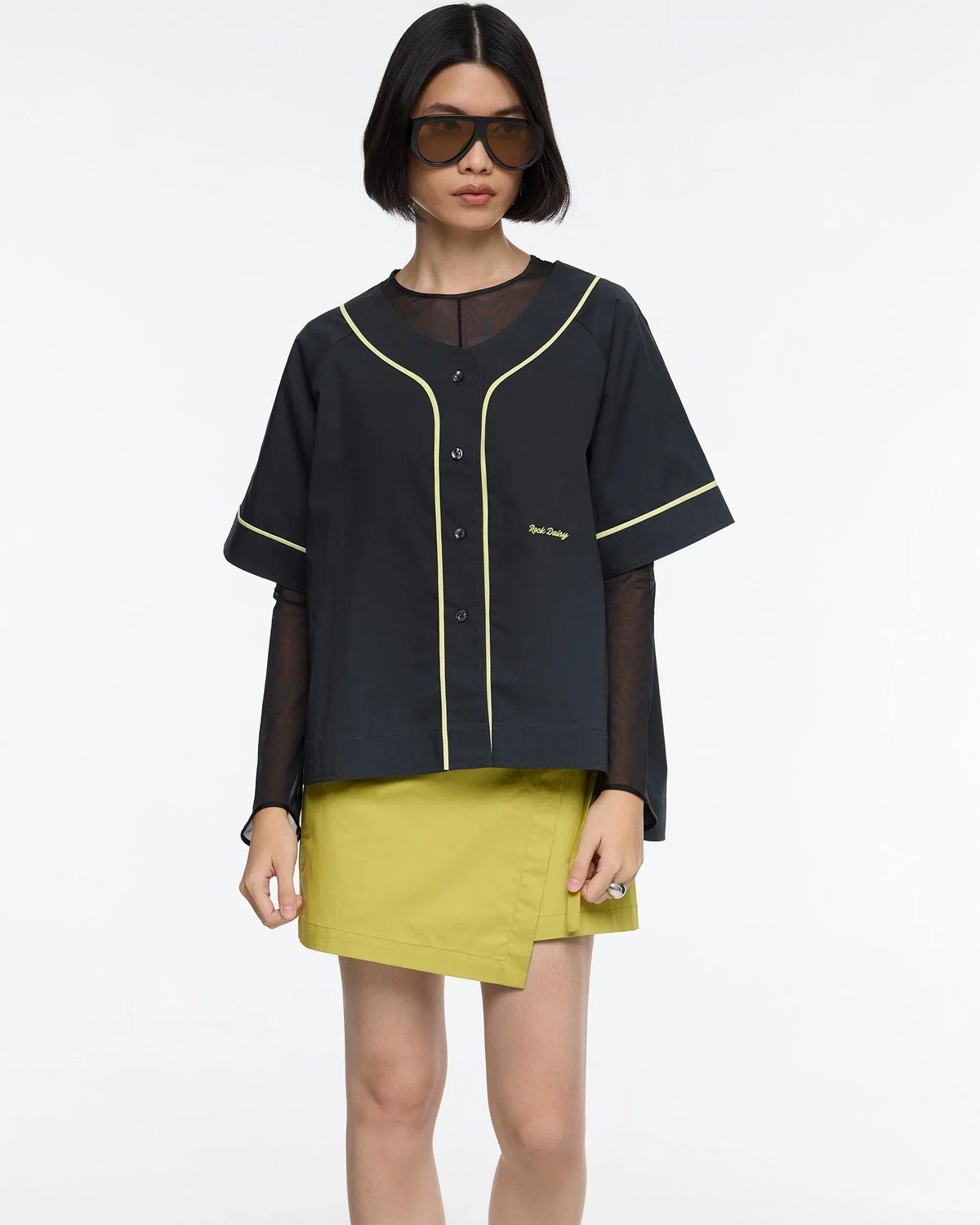 ROCK DAISY | Romy Organic Cotton Baseball Jersey