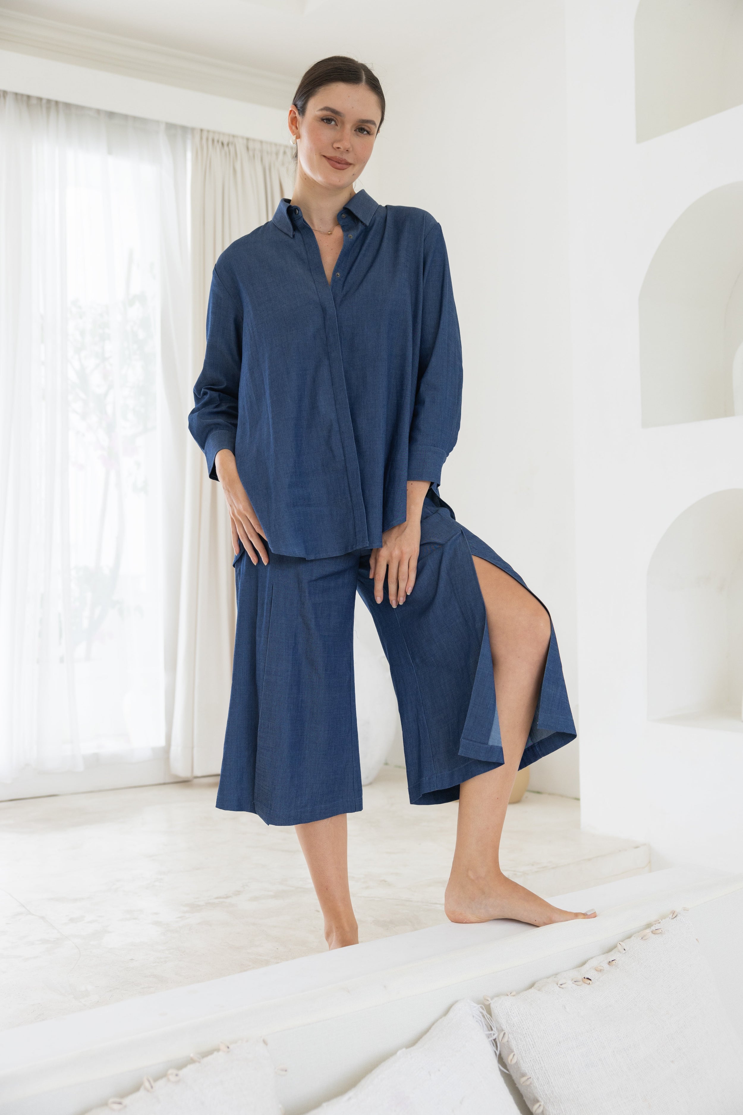 OLIVE BASICS | Delilah Expandable TENCEL™ Culottes