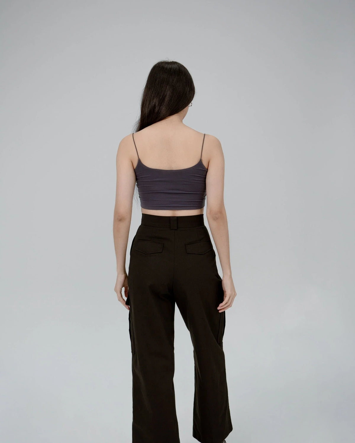 SAERO COLLECTIVE | Tencel Top | Lead Grey