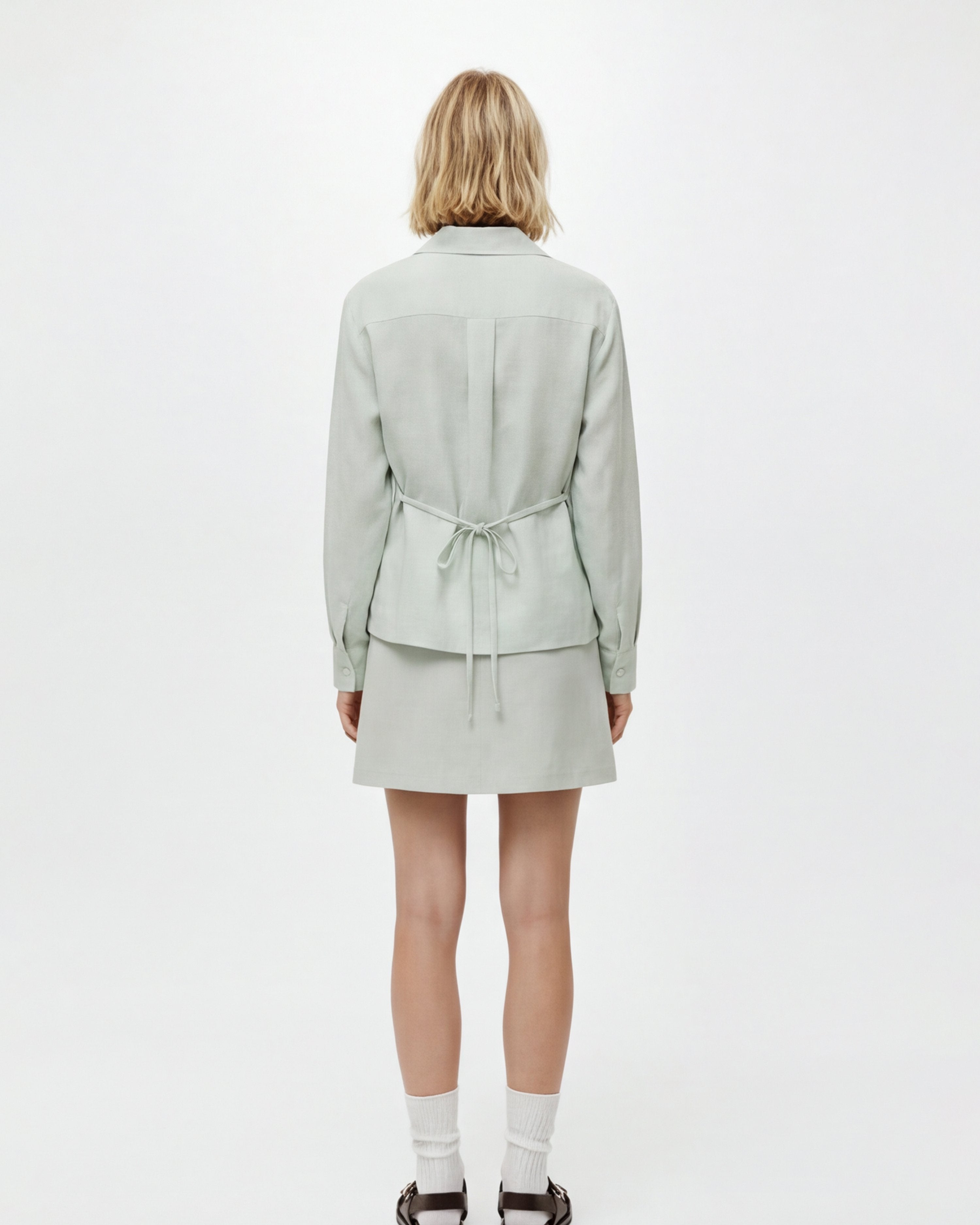 LAYERPLAN | Colette Embroidered Bow Blouse