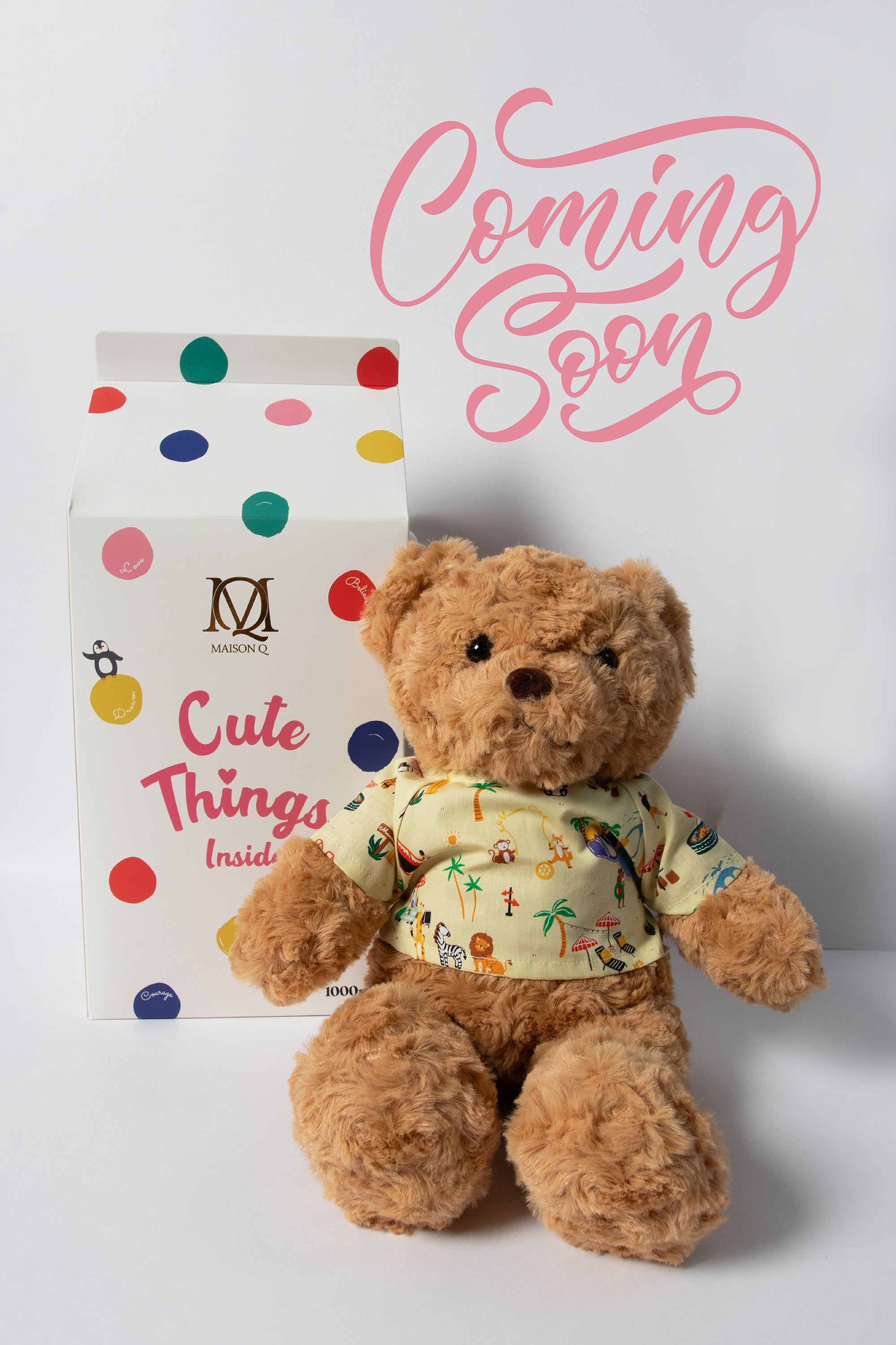 MAISON Q | Quintessential Teddy Bundle