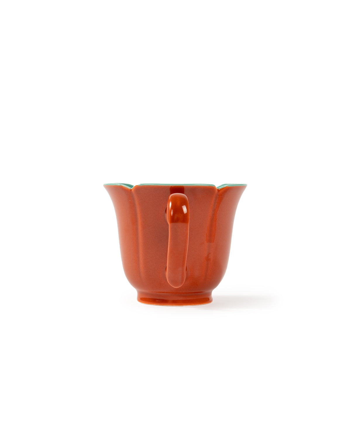 CRAFILAB | Brick Red & Turquoise Flower Master Cup