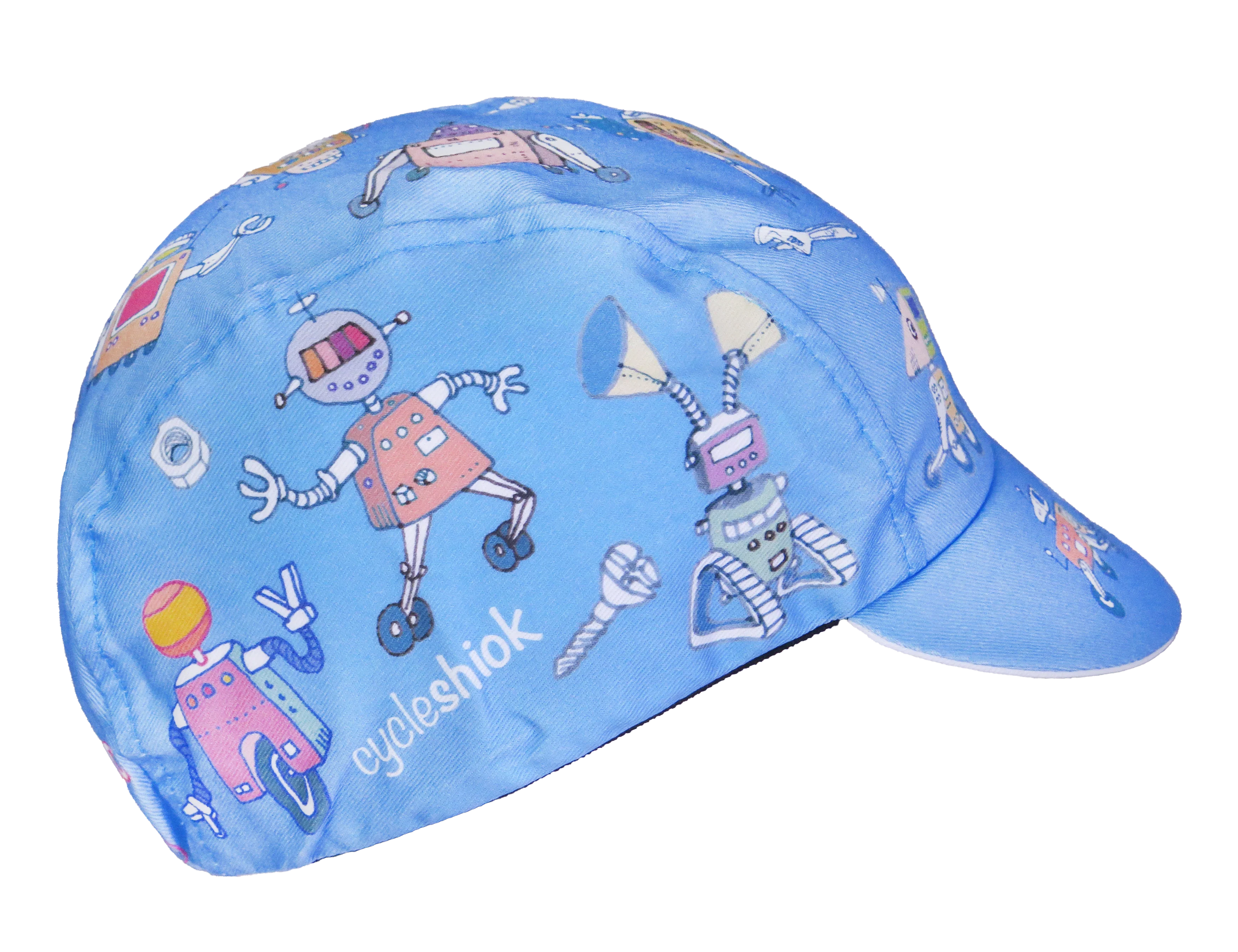 A DESIGN BY TAKACHYA | Faizal Caricatures x TKC Blue Robot Cycling Cap