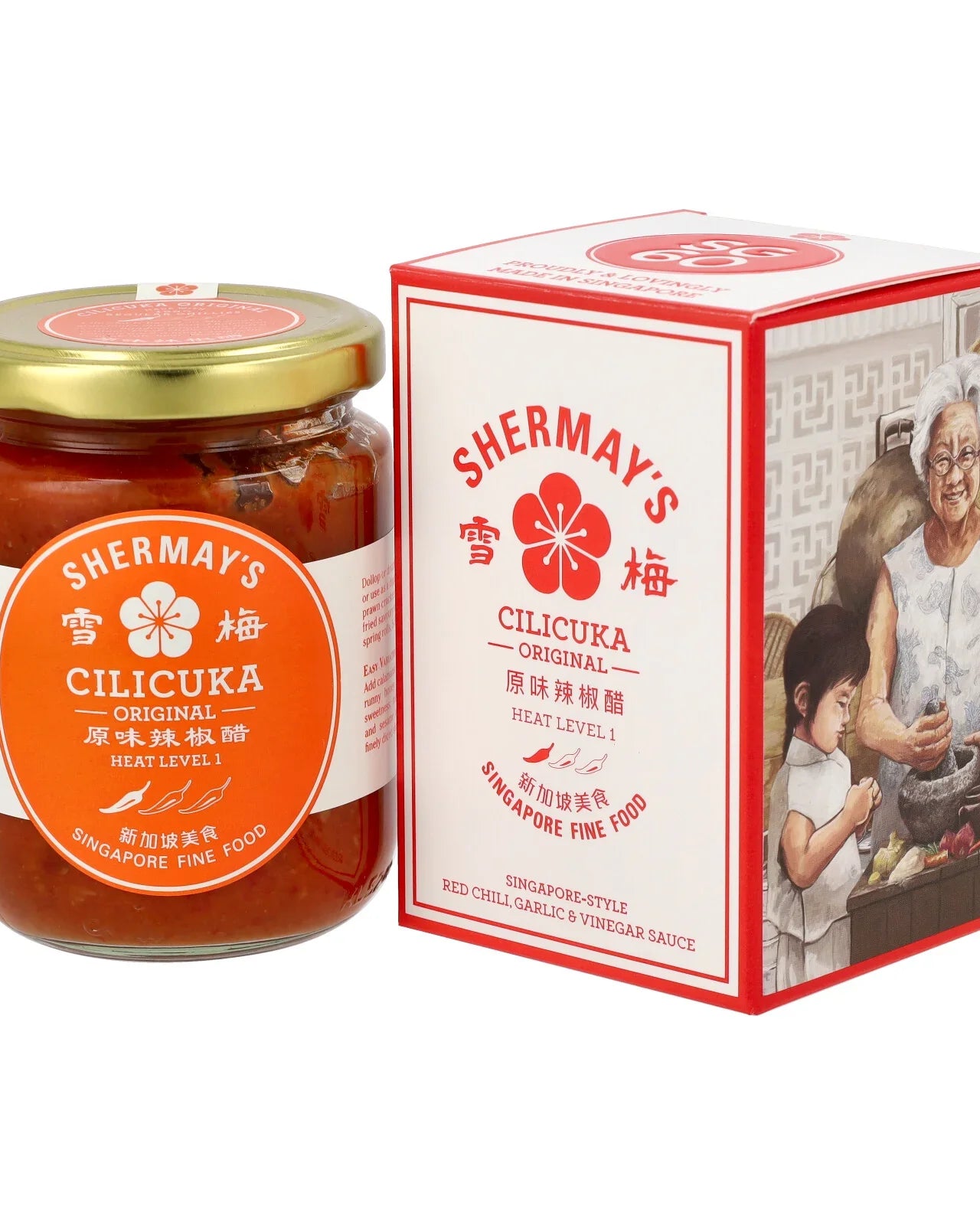 SHERMAY'S SINGAPORE FINE FOOD | SG60 Cilicuka Original Sauce