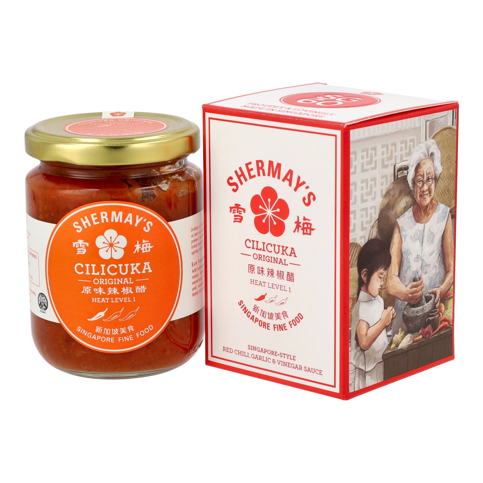 SHERMAY'S SINGAPORE FINE FOOD | SG60 Cilicuka Original Sauce