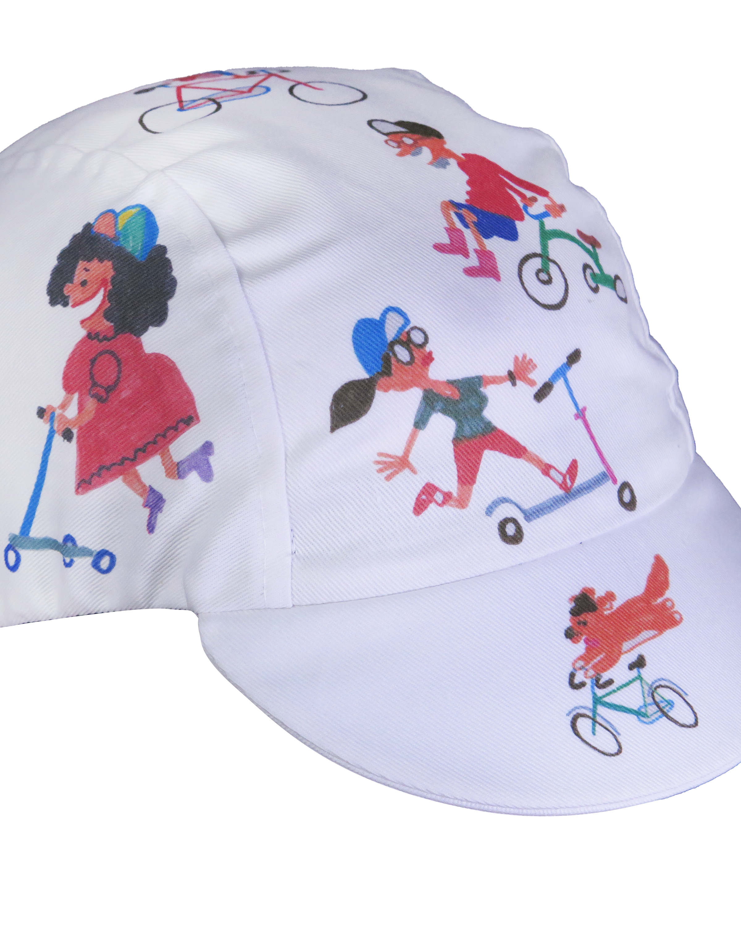 A DESIGN BY TAKACHYA | Faizal Caricatures x TKC CycleShiok! Cycling Cap