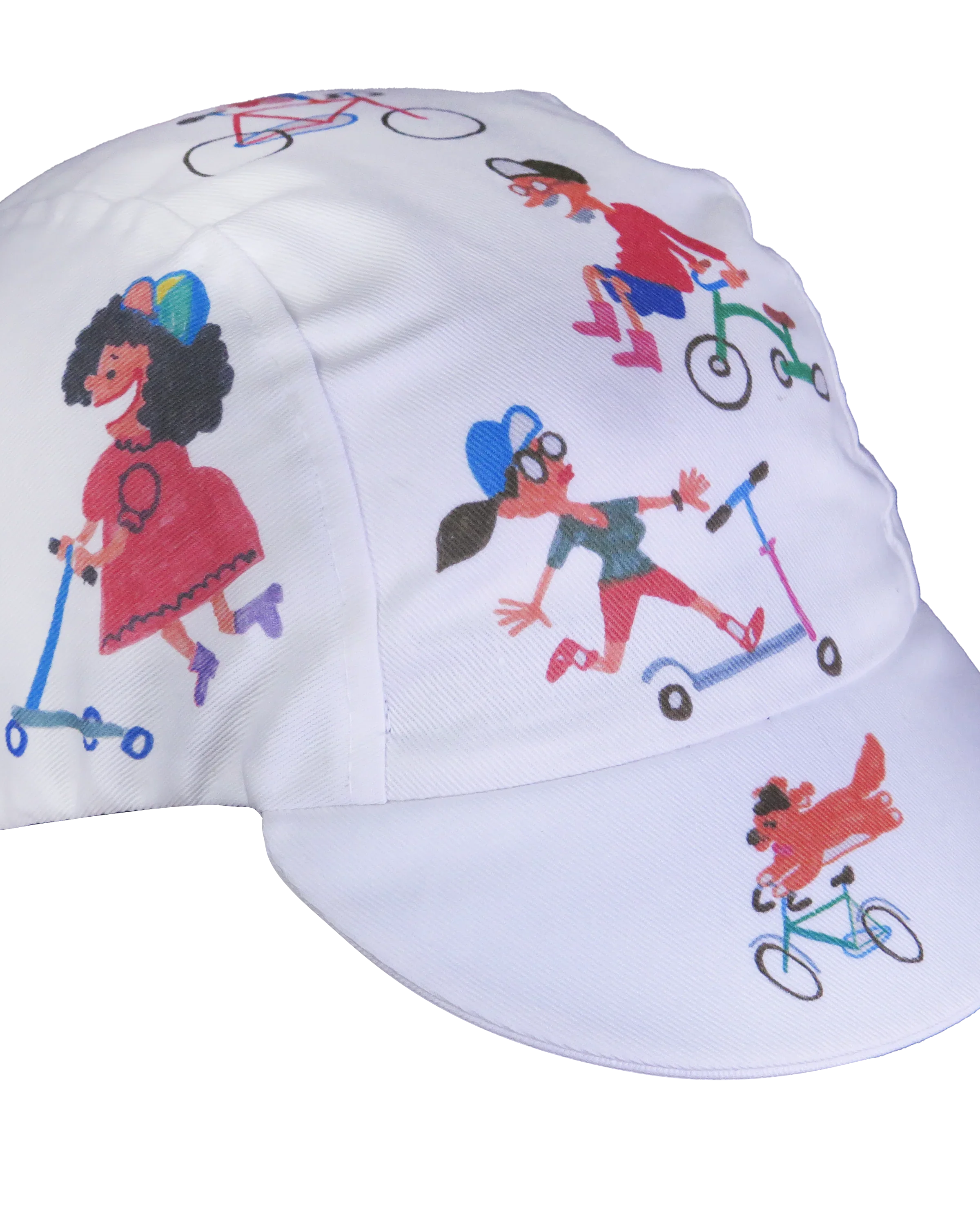 A DESIGN BY TAKACHYA | Faizal Caricatures x TKC CycleShiok! Cycling Cap
