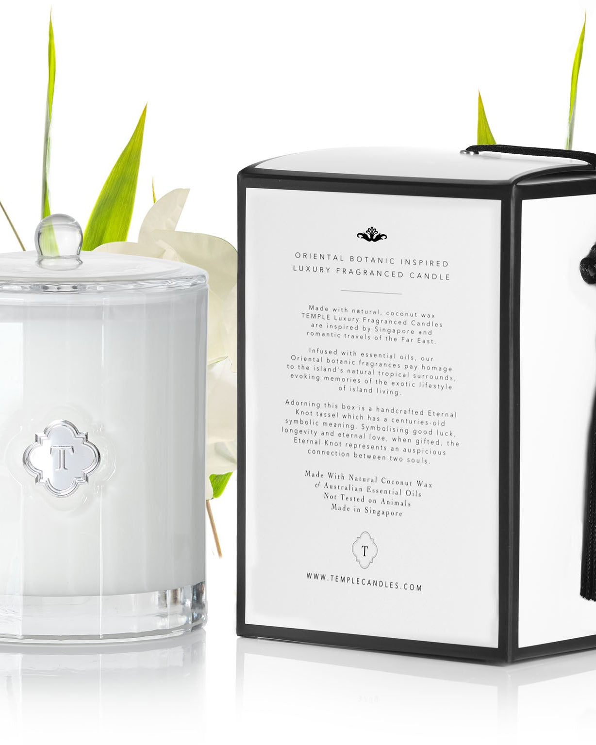 TEMPLE CANDLES | Luxury Fragranced Candle - Bamboo