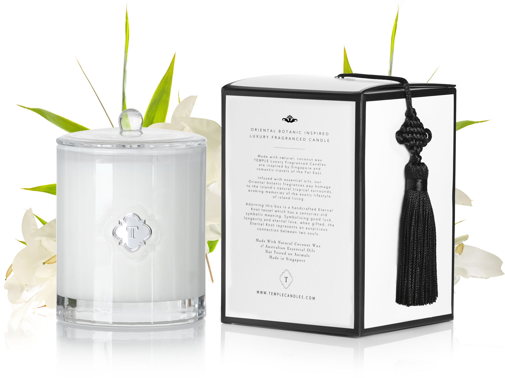 TEMPLE CANDLES | Luxury Fragranced Candle - Bamboo