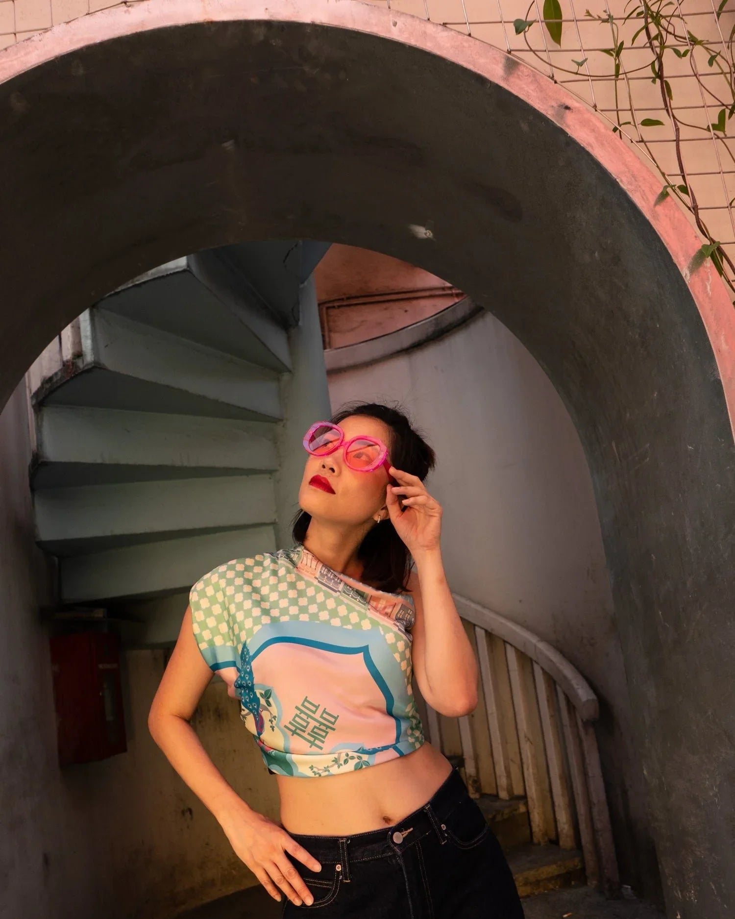 BINARY STYLE | Peranakan Opulence Re-Thread Scarf