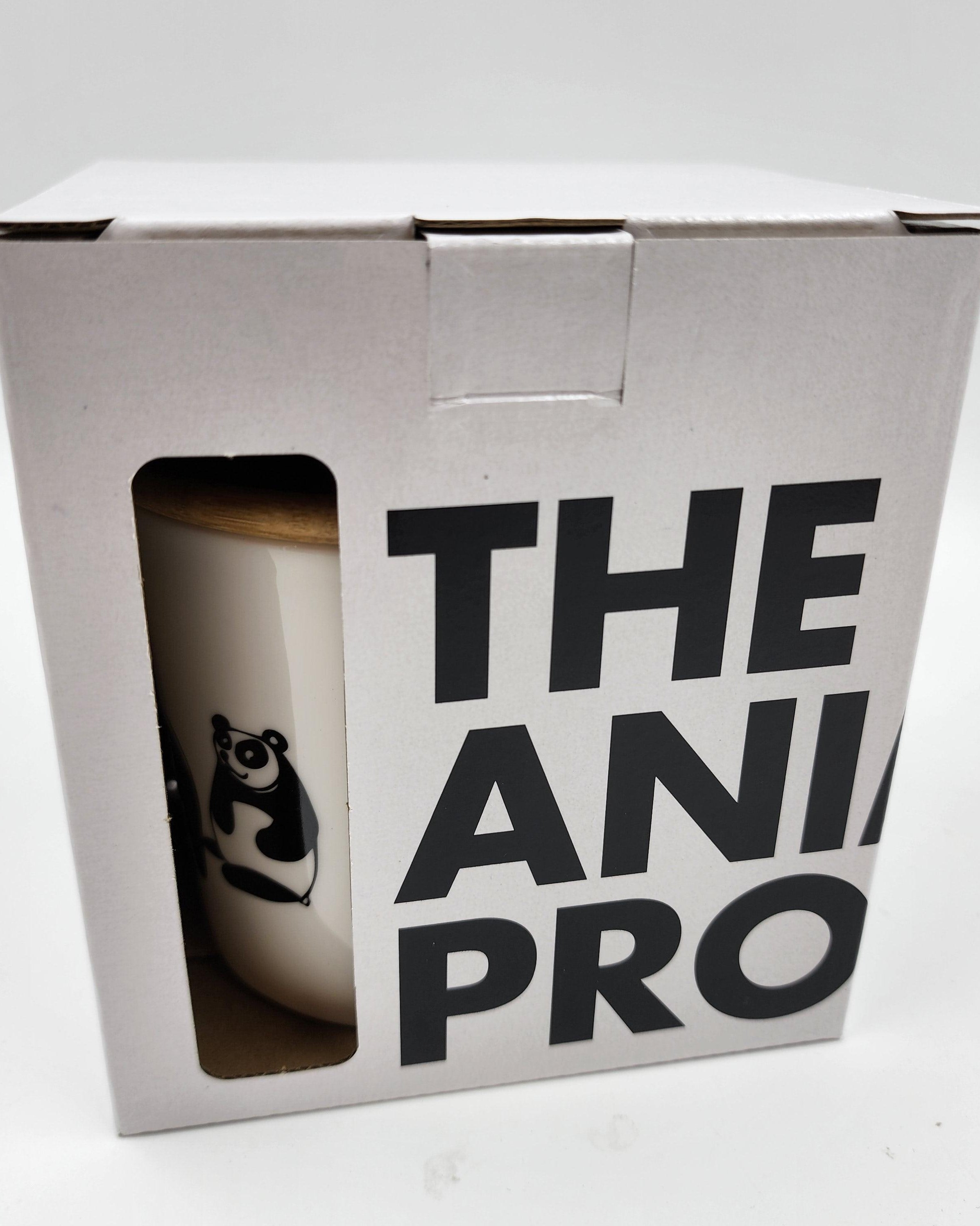 THE ANIMAL PROJECT | Wide Tapered Mug With Bamboo Lid