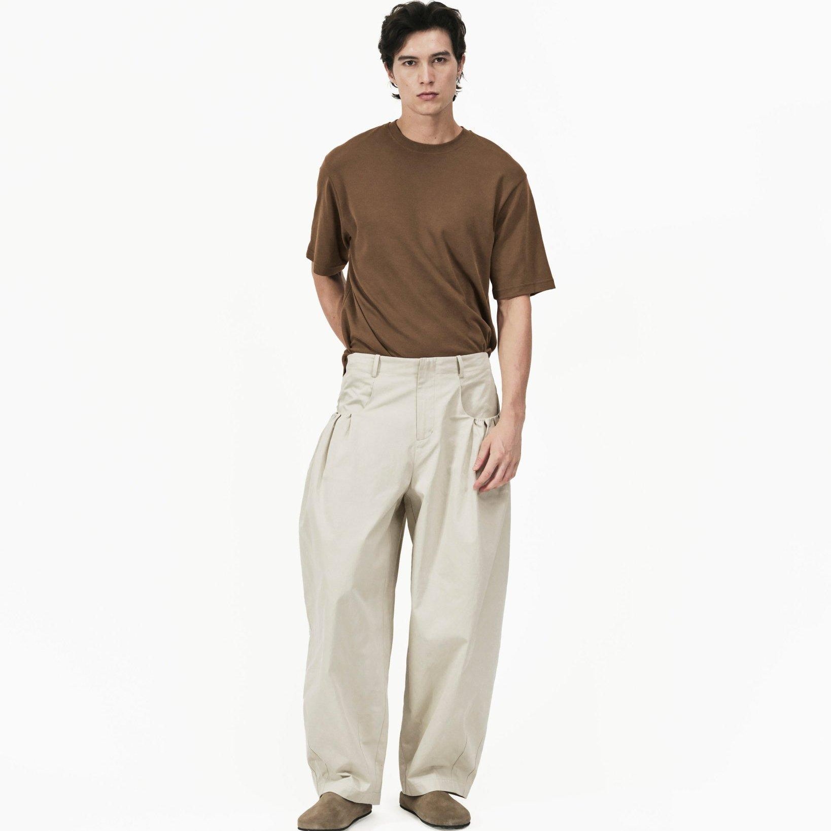 GRAYE | Gather Pocket Cocoon Trousers