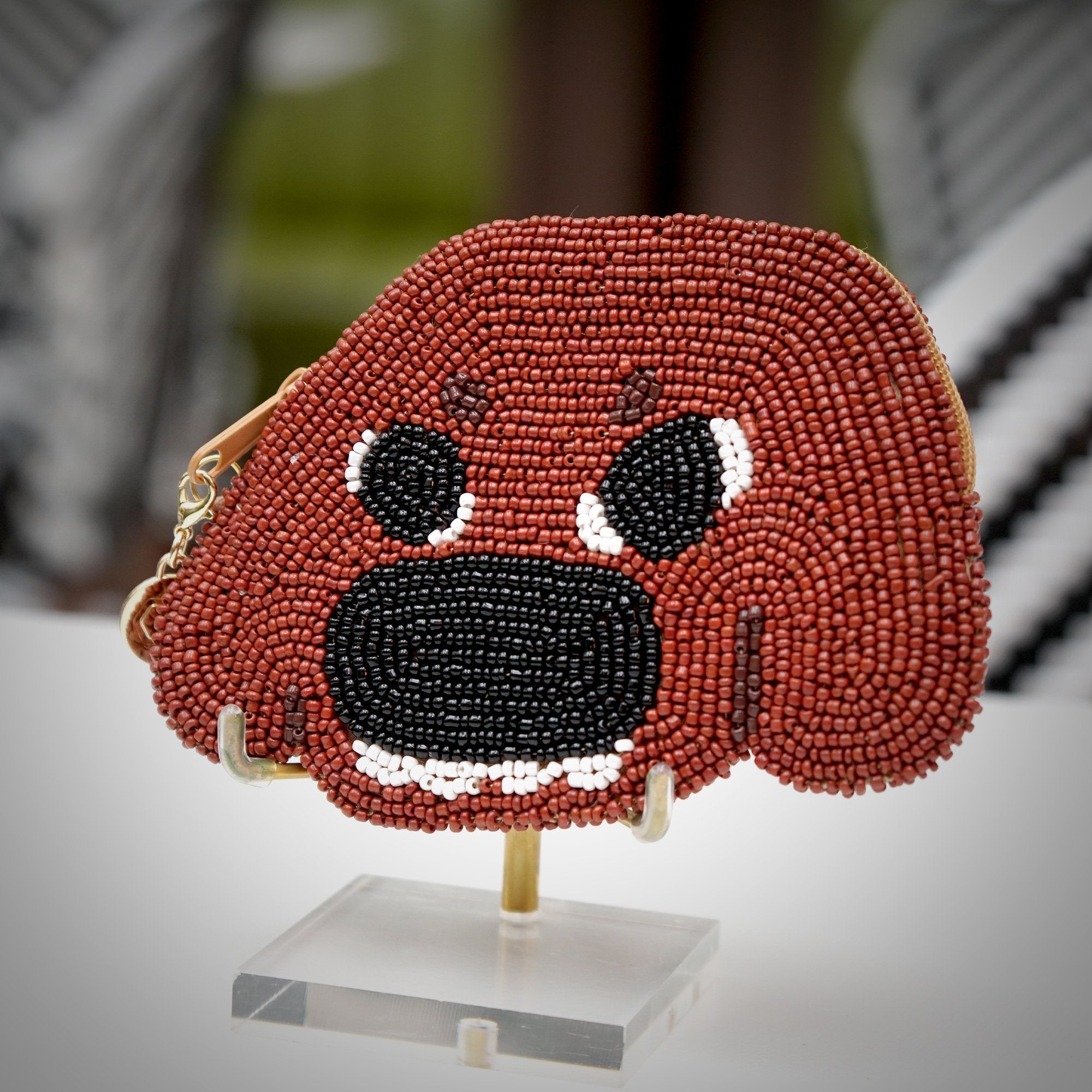 COCOONESE | Beaded Coin Purse - Dachshund
