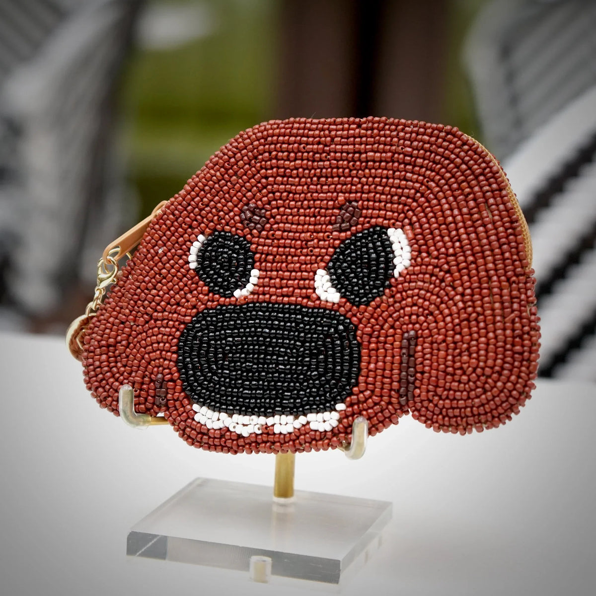 COCOONESE | Beaded Coin Purse - Dachshund
