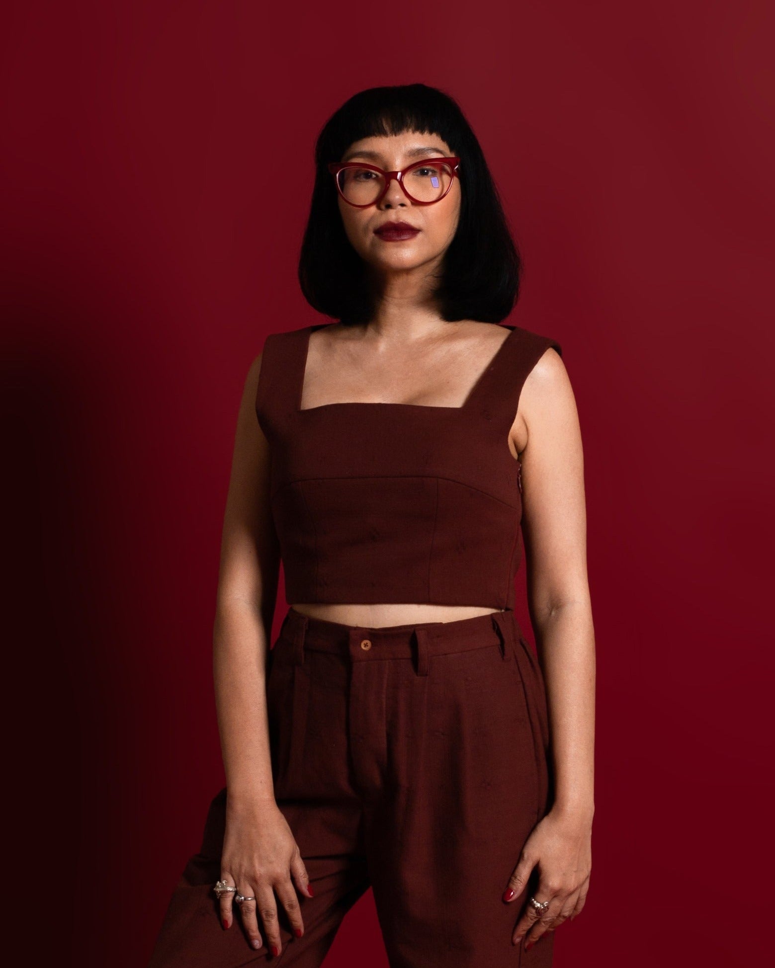 SUKKHA CITTA | TITIK - Sleeveless Crop Top