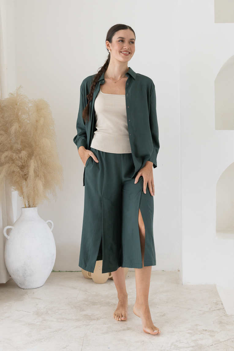 OLIVE BASICS | Delilah Expandable TENCEL™ Culottes