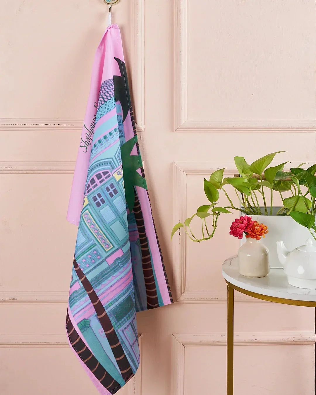PHOTO PHACTORY | Tea Towel | Shophouses Series | Blue