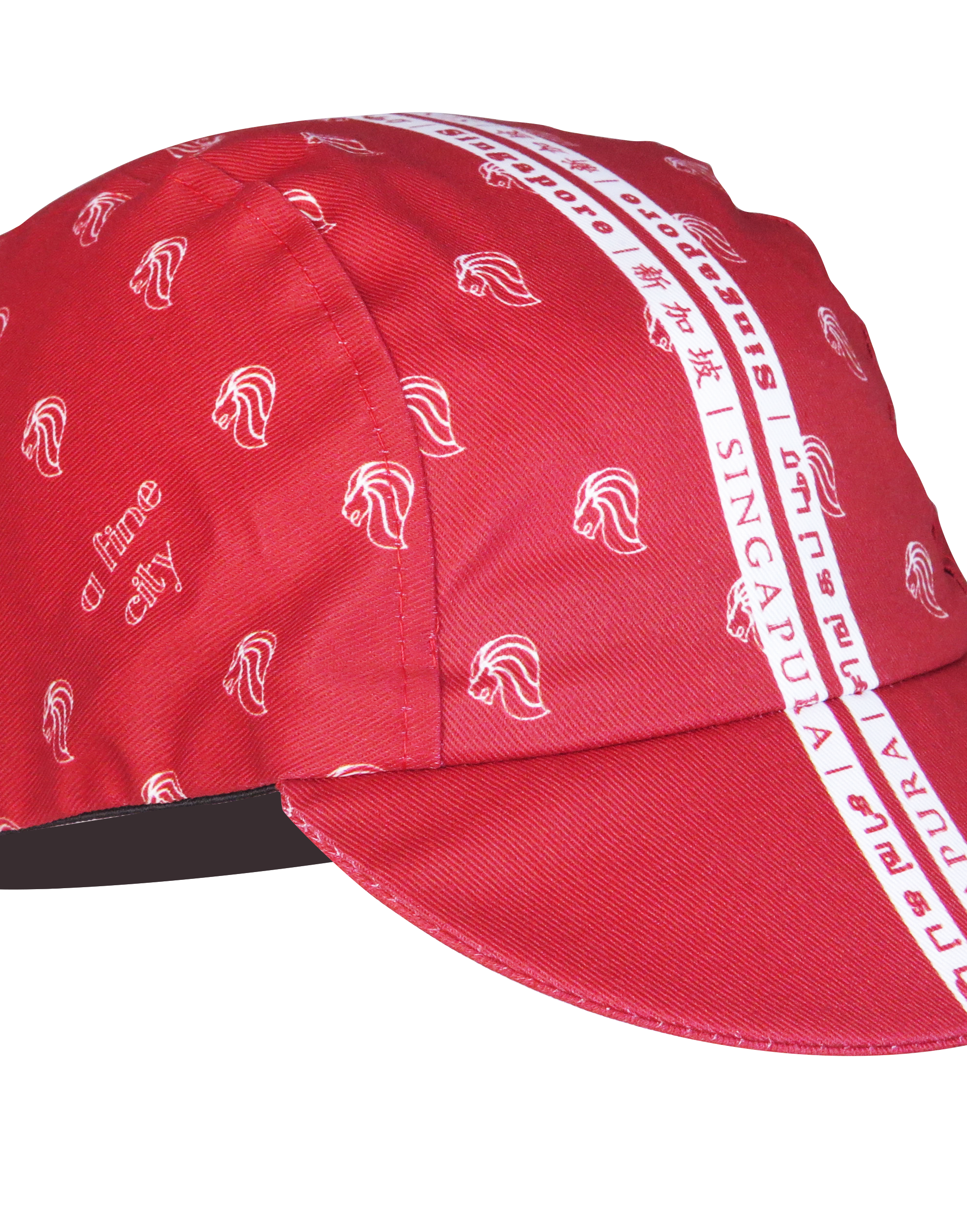 A DESIGN BY TAKACHYA | Cycling Cap - Singapura a Fine City