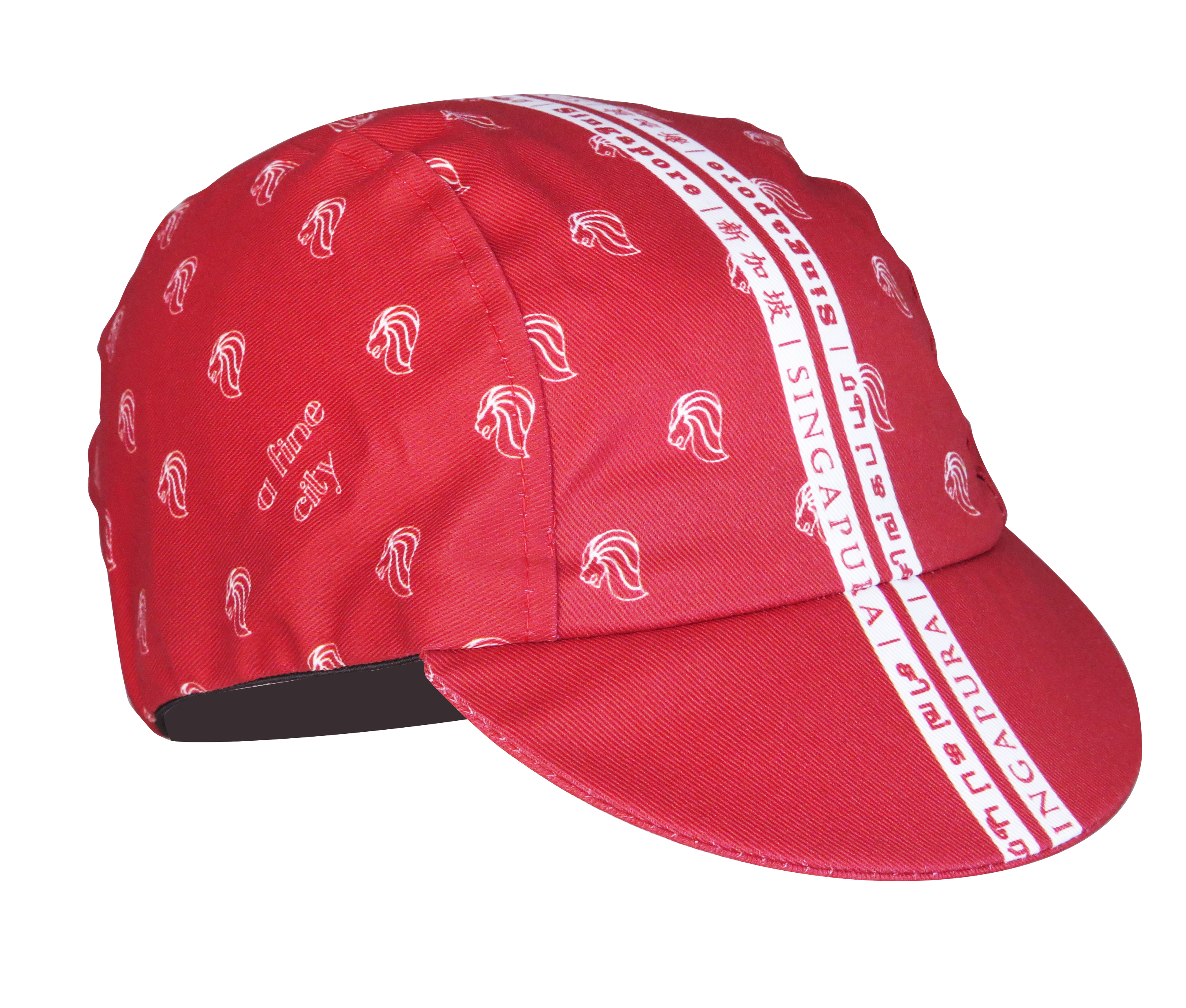 A DESIGN BY TAKACHYA | Cycling Cap - Singapura a Fine City