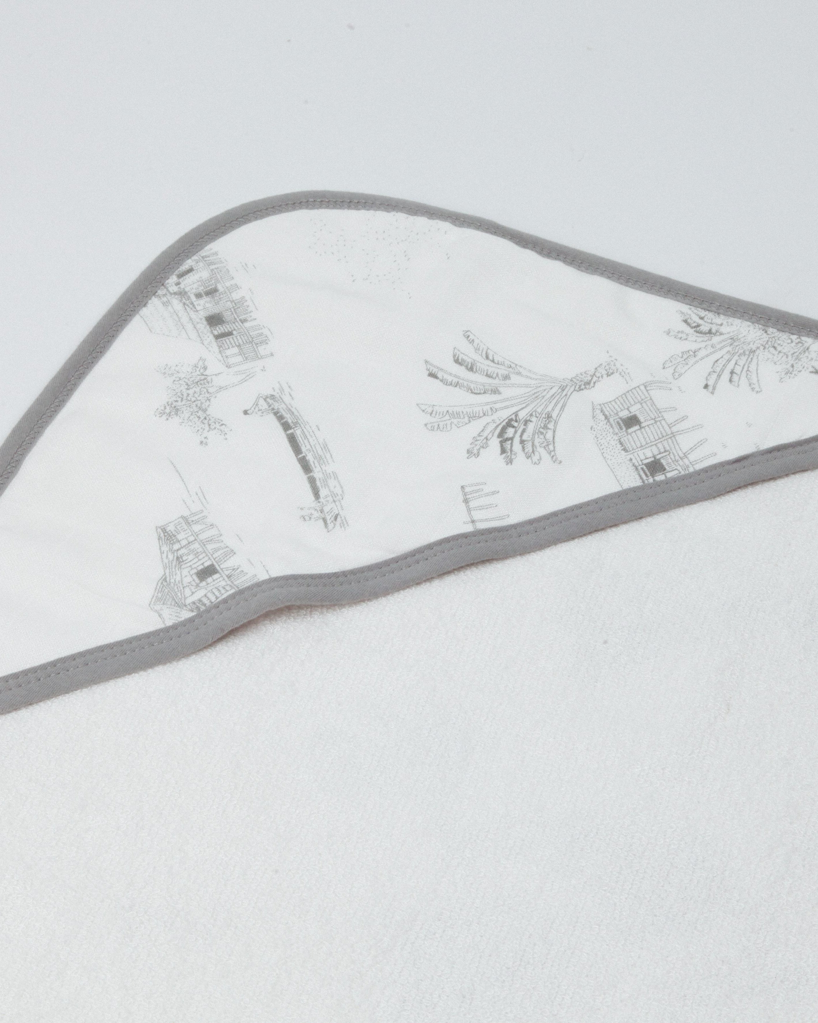 LITTLE REI | LRE Bamboo Hooded Towel