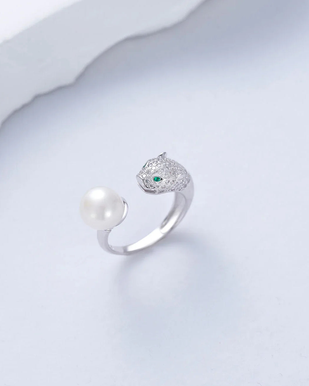 PEARLY LUSTRE | Leopard Freshwater Pearl Ring WR00038 | SAFARI