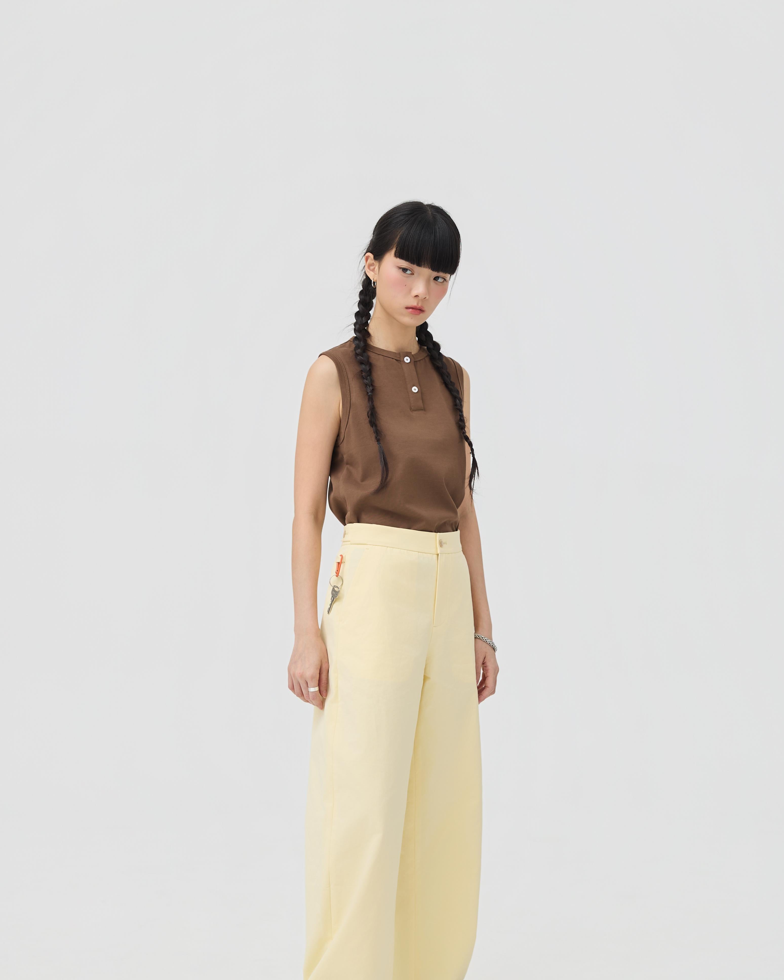 3EIGHTH | Sagyo Trousers In Sunshine Yellow