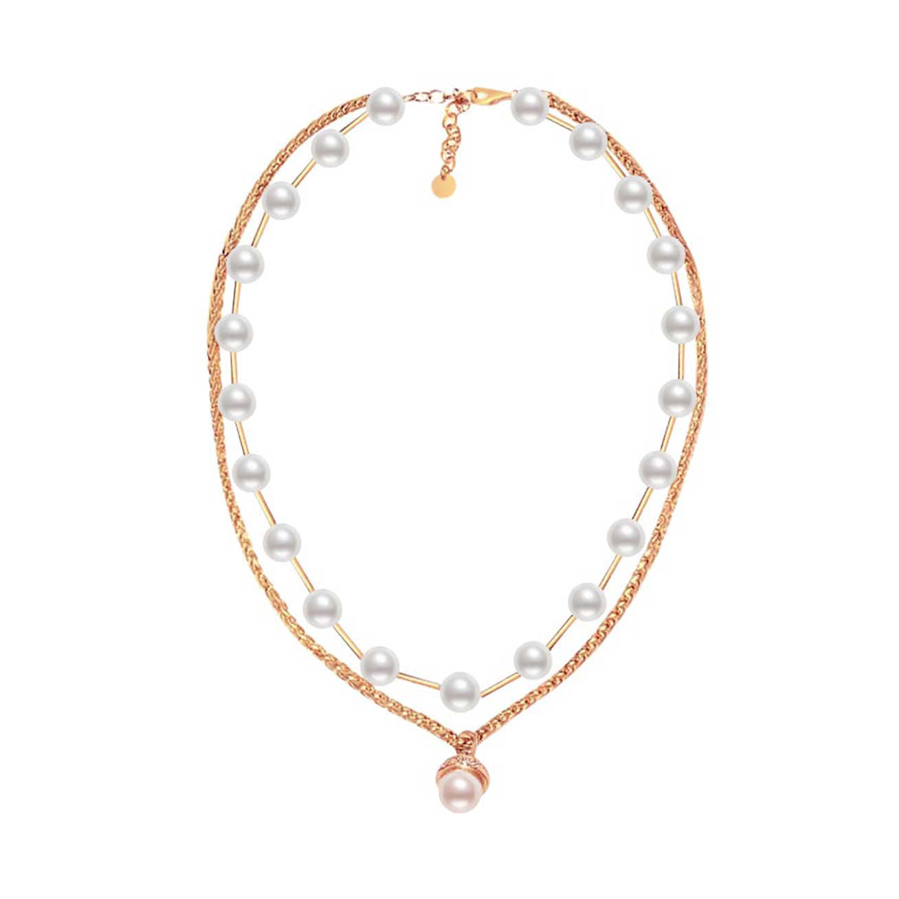 PEARLY LUSTRE | Asian Civilisations Museum Freshwater Pearl Necklace WN00218 | ACM Collection