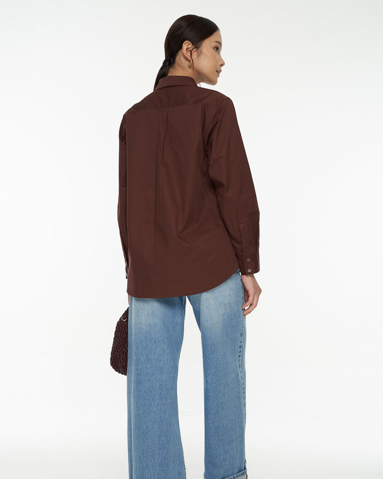 DRESSINGPAULA | Oversized Cotton Shirt