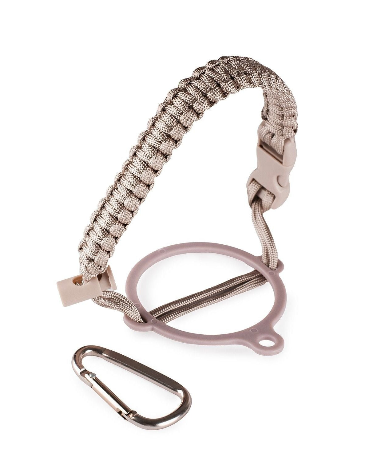 CROSSING | Paracord Bottle Carrier Strap W Carabiner