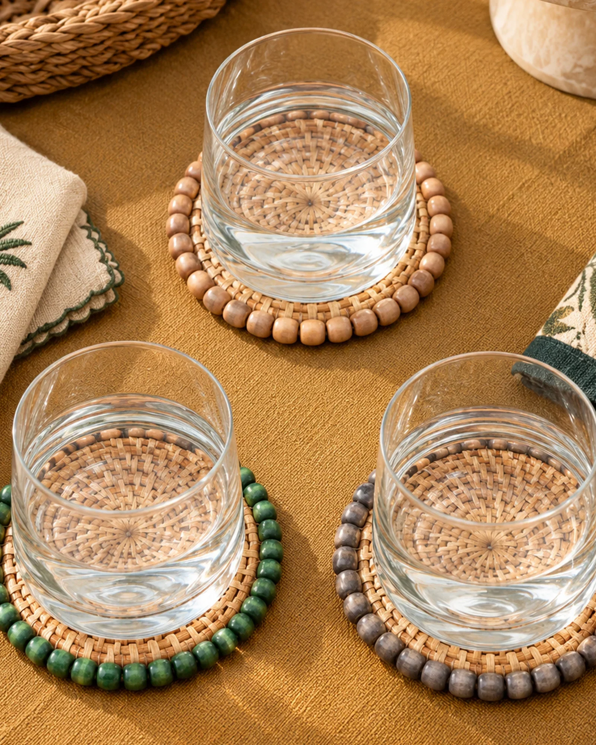 MEJA | The Safari Beaded Coaster