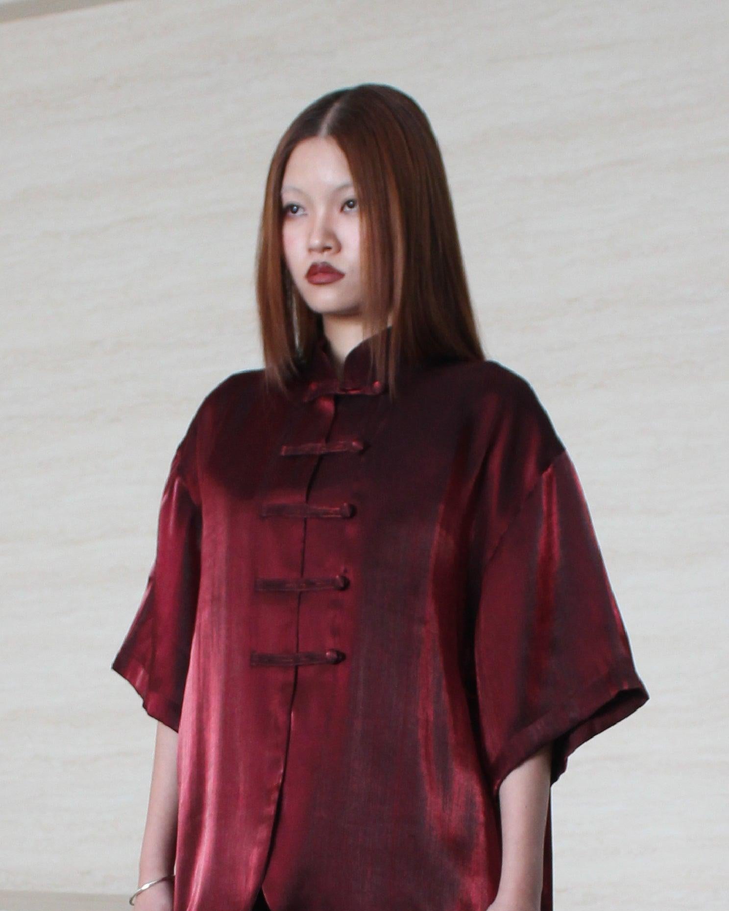 SHAOFEN | Wick Shirt (Short Sleeve Samfu)