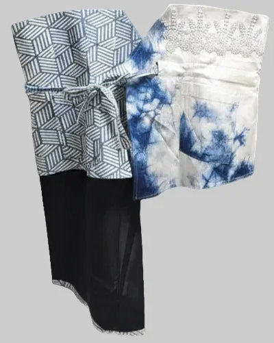 NYANA NYANA | Patchwork Embroidery Batik Obi Belt