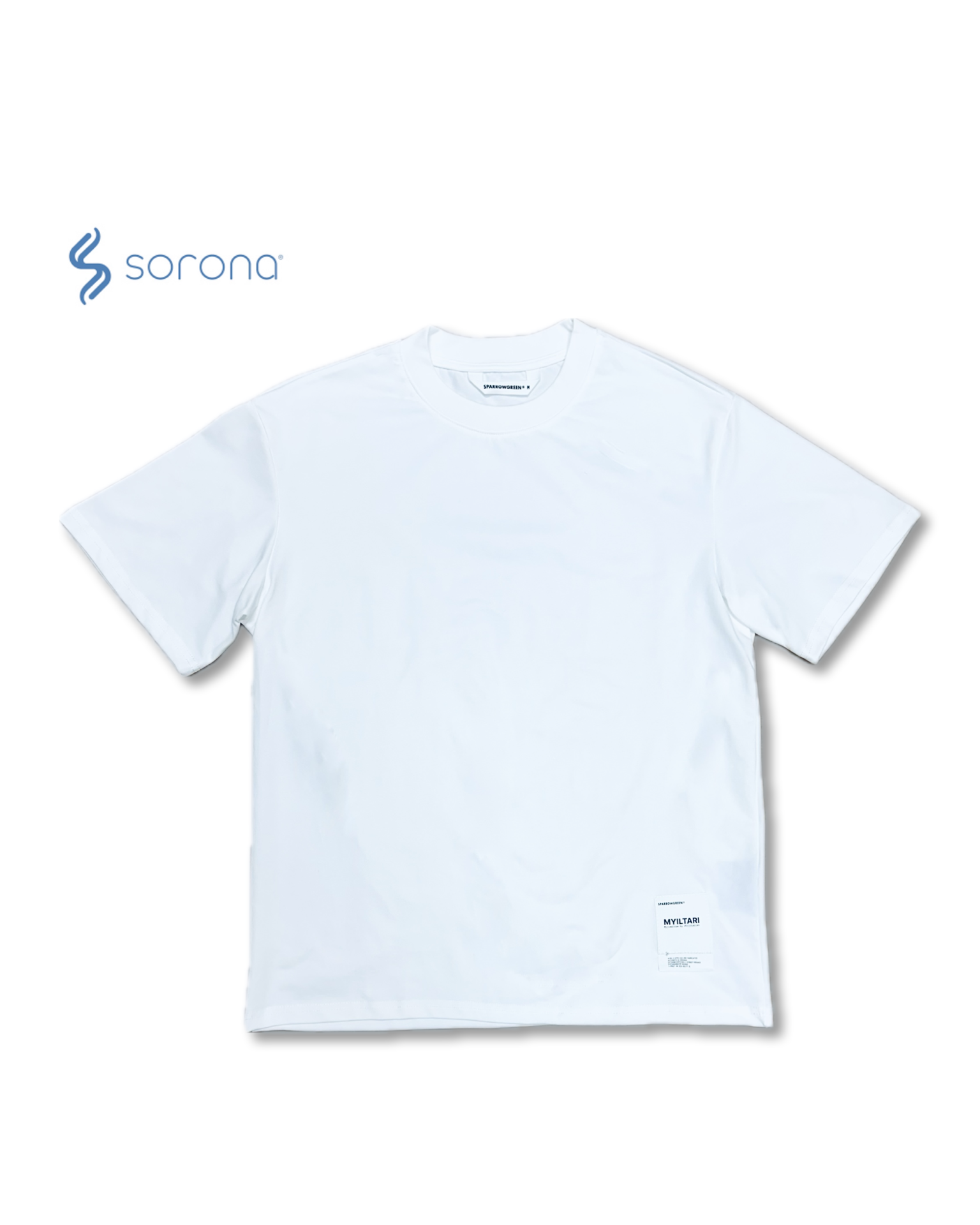 SPARROW GREEN | BAILEY III T-shirt - White