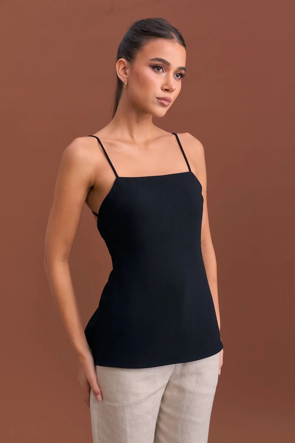 EMVY | Karlie Padded Top - Black