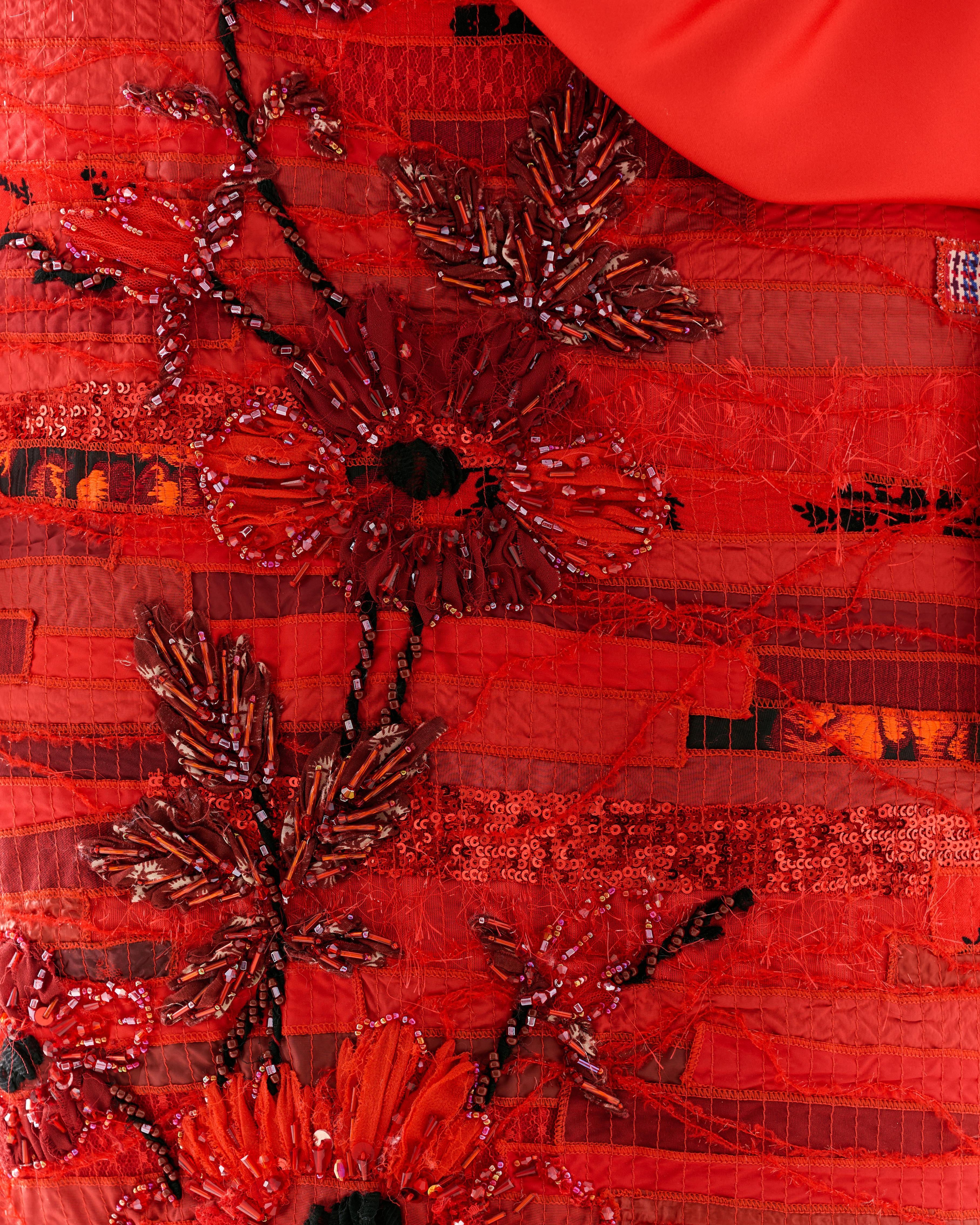 KHAAR | Scarlet Peplum Skirt