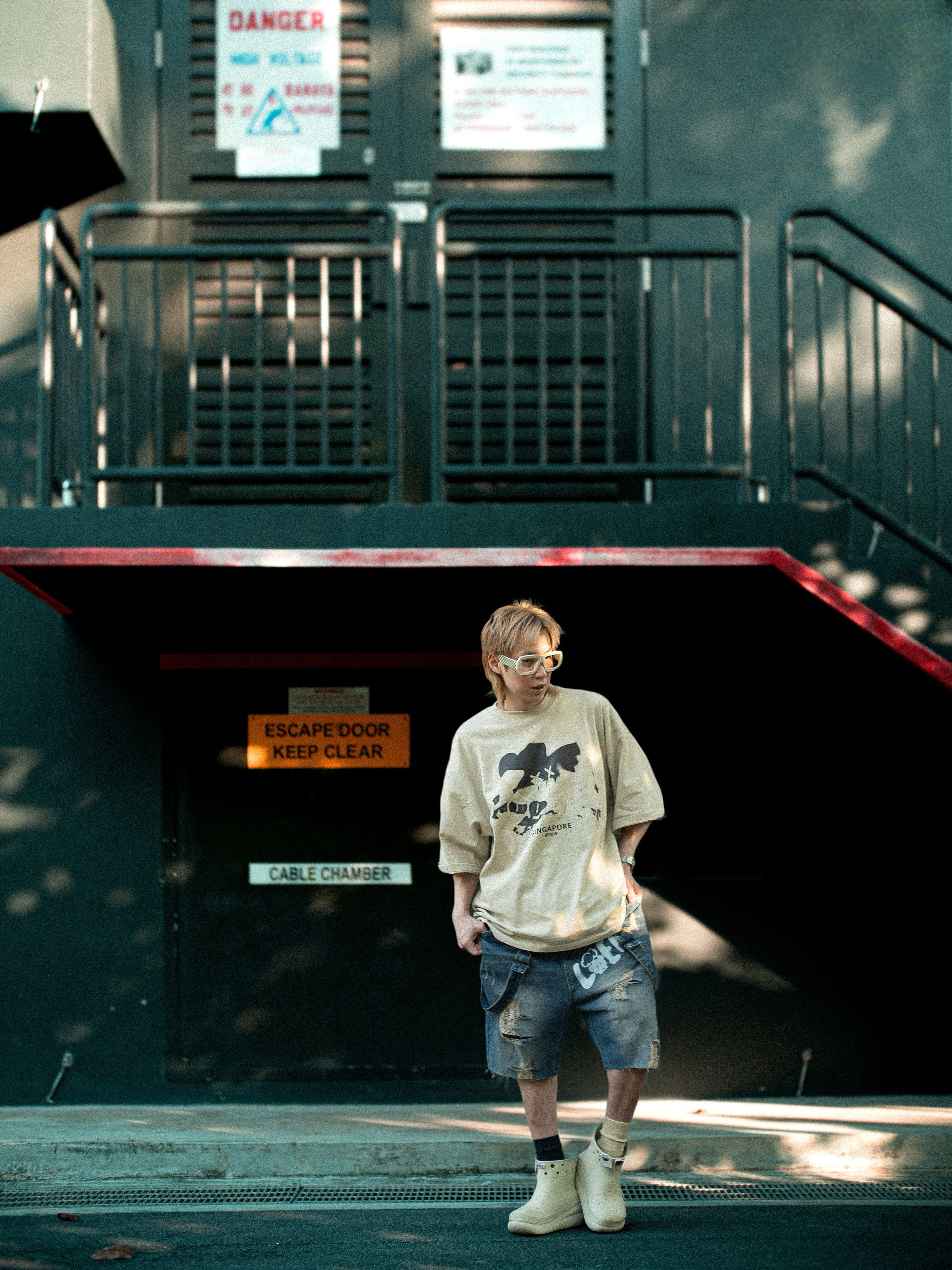 EXTRA NOODLES | Strawberry Peanut Butter Bowl Bear Tee