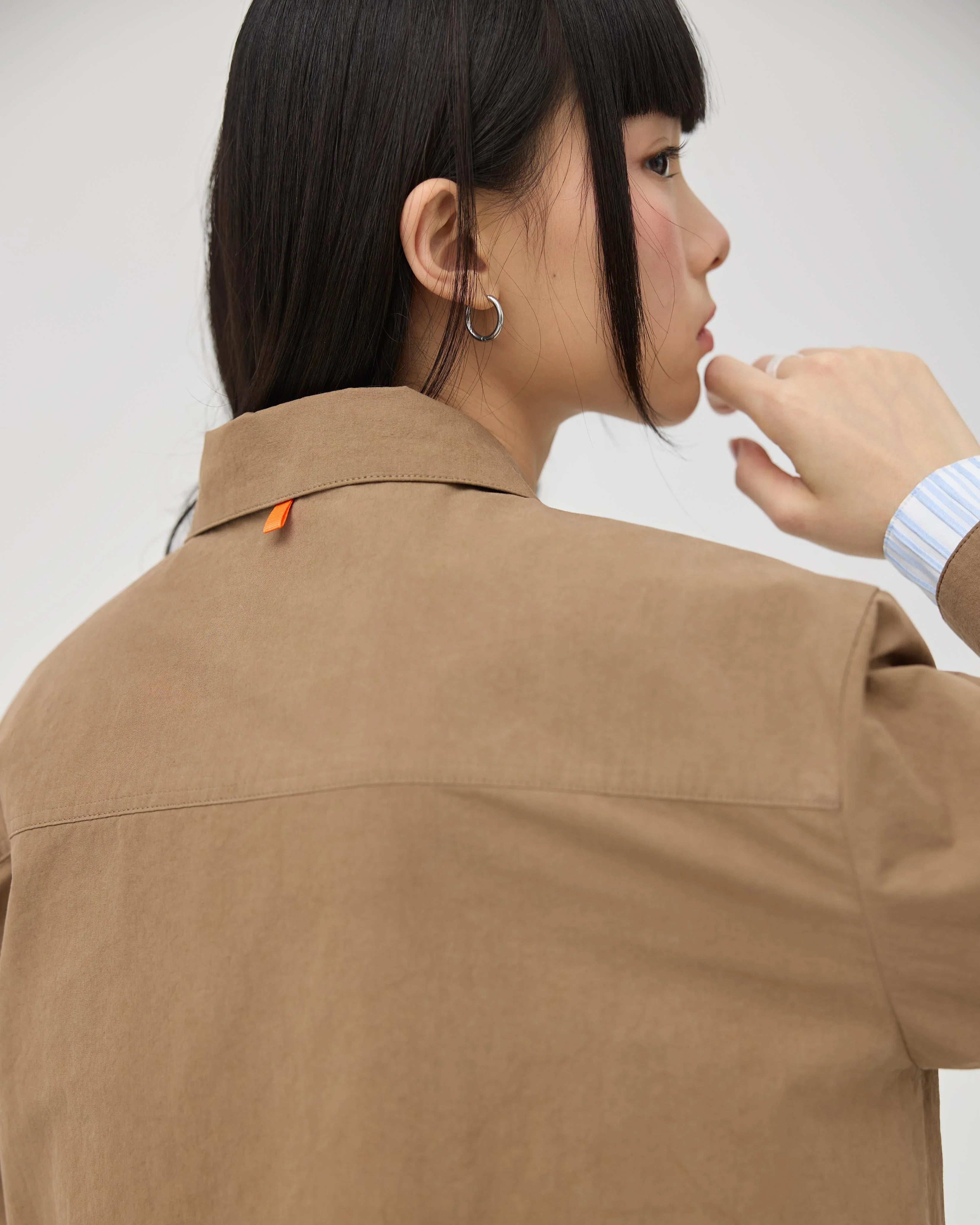 3EIGHTH | Kasane Shirt In Sandstone