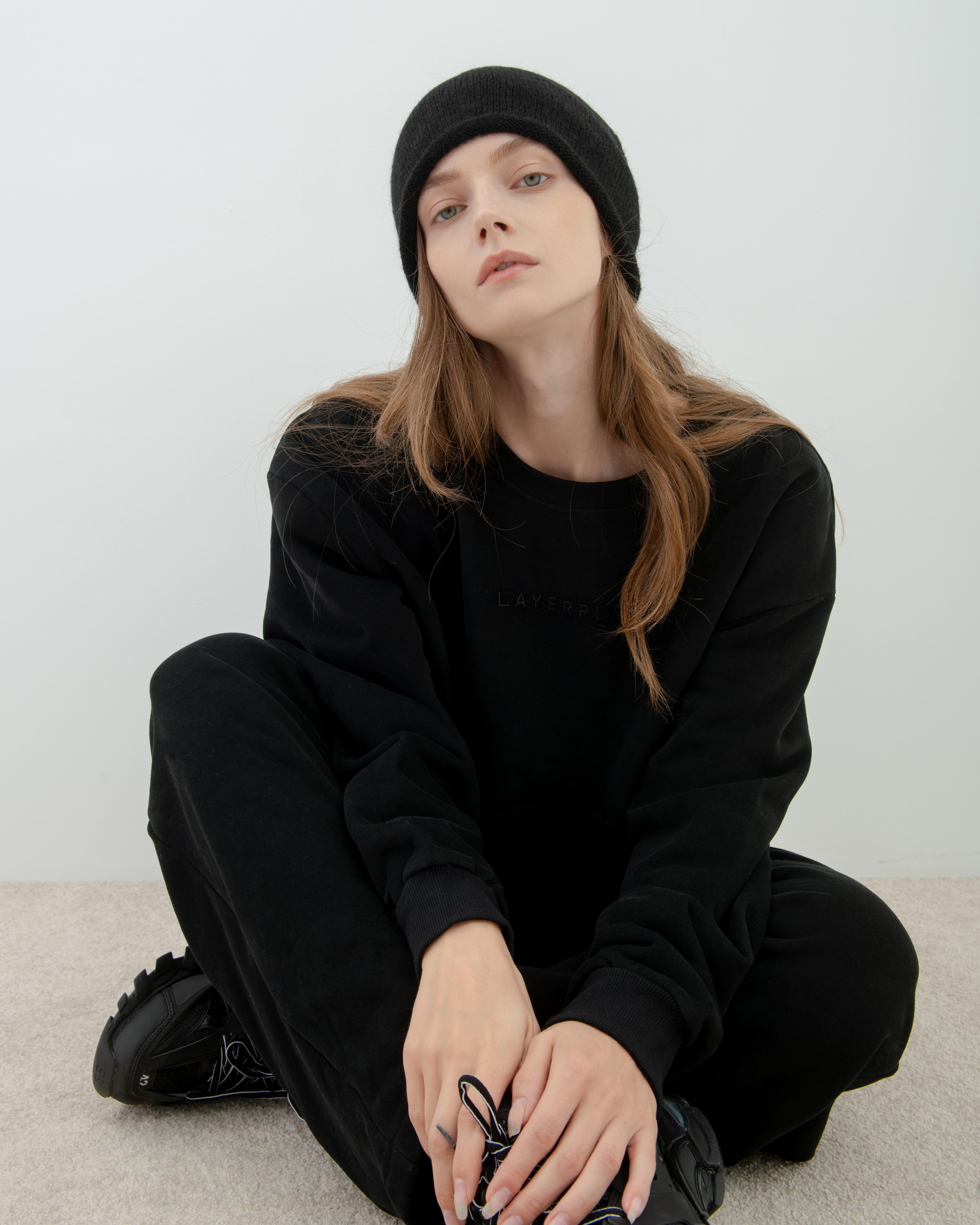 LAYERPLAN | LP Wideleg Logo Sweater Set