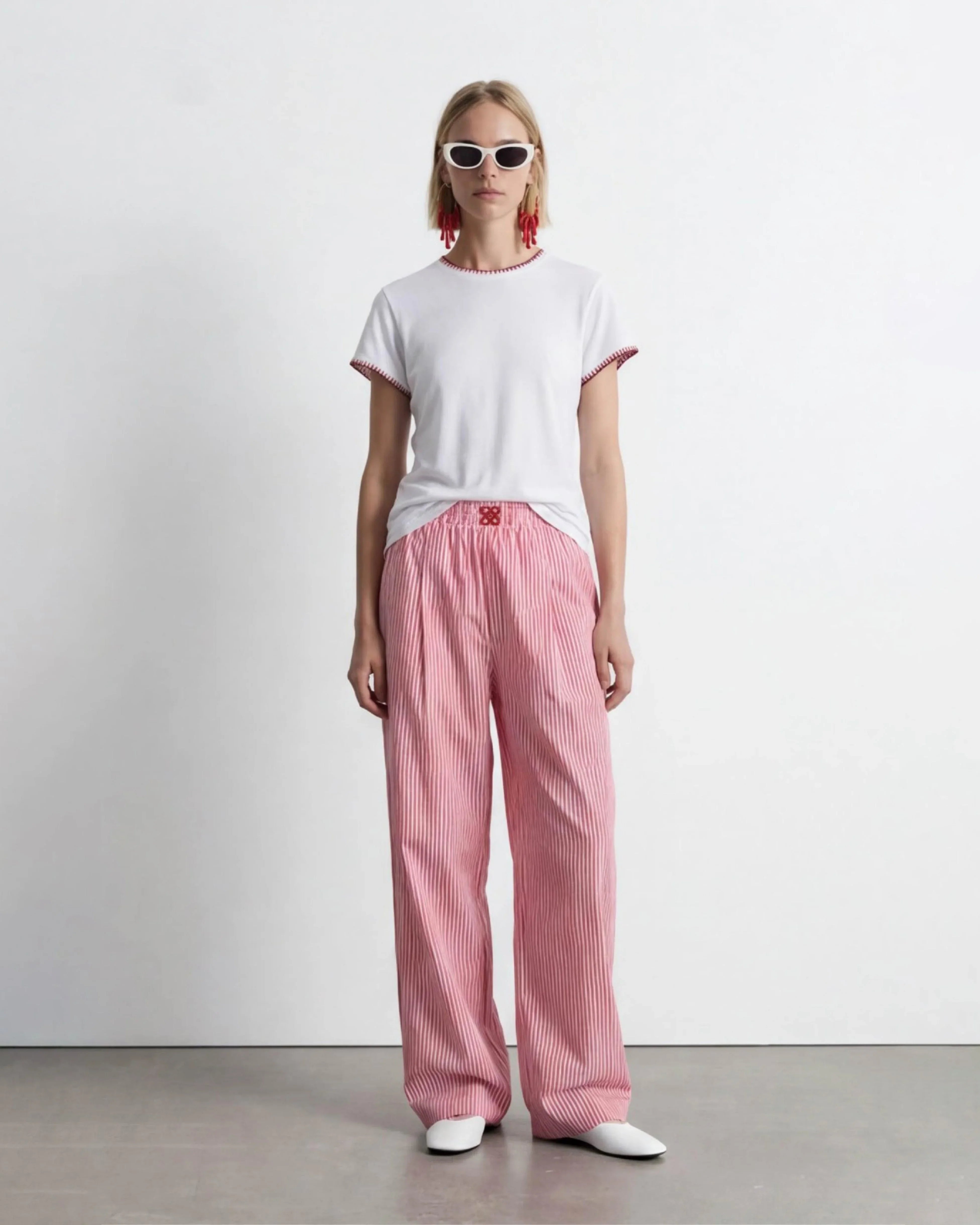 LAYERPLAN | Eline Shell-Trim Tee