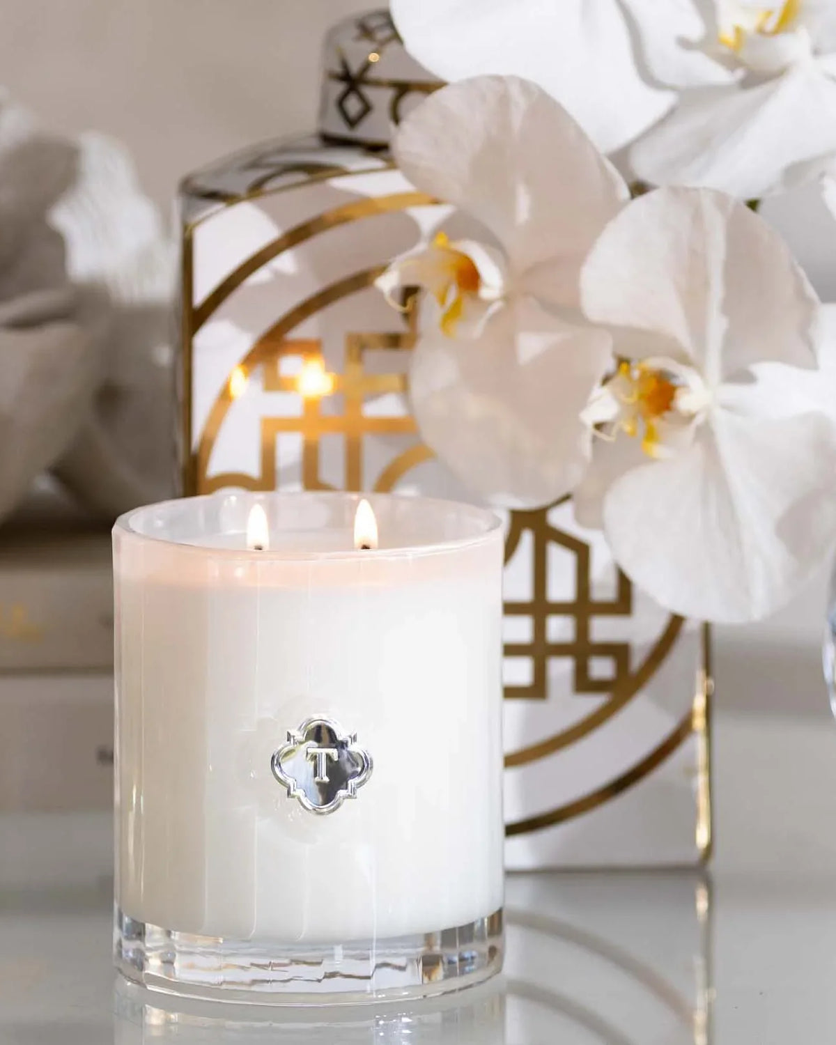 TEMPLE CANDLES | Luxury Fragranced Candle - Singapore Orchid